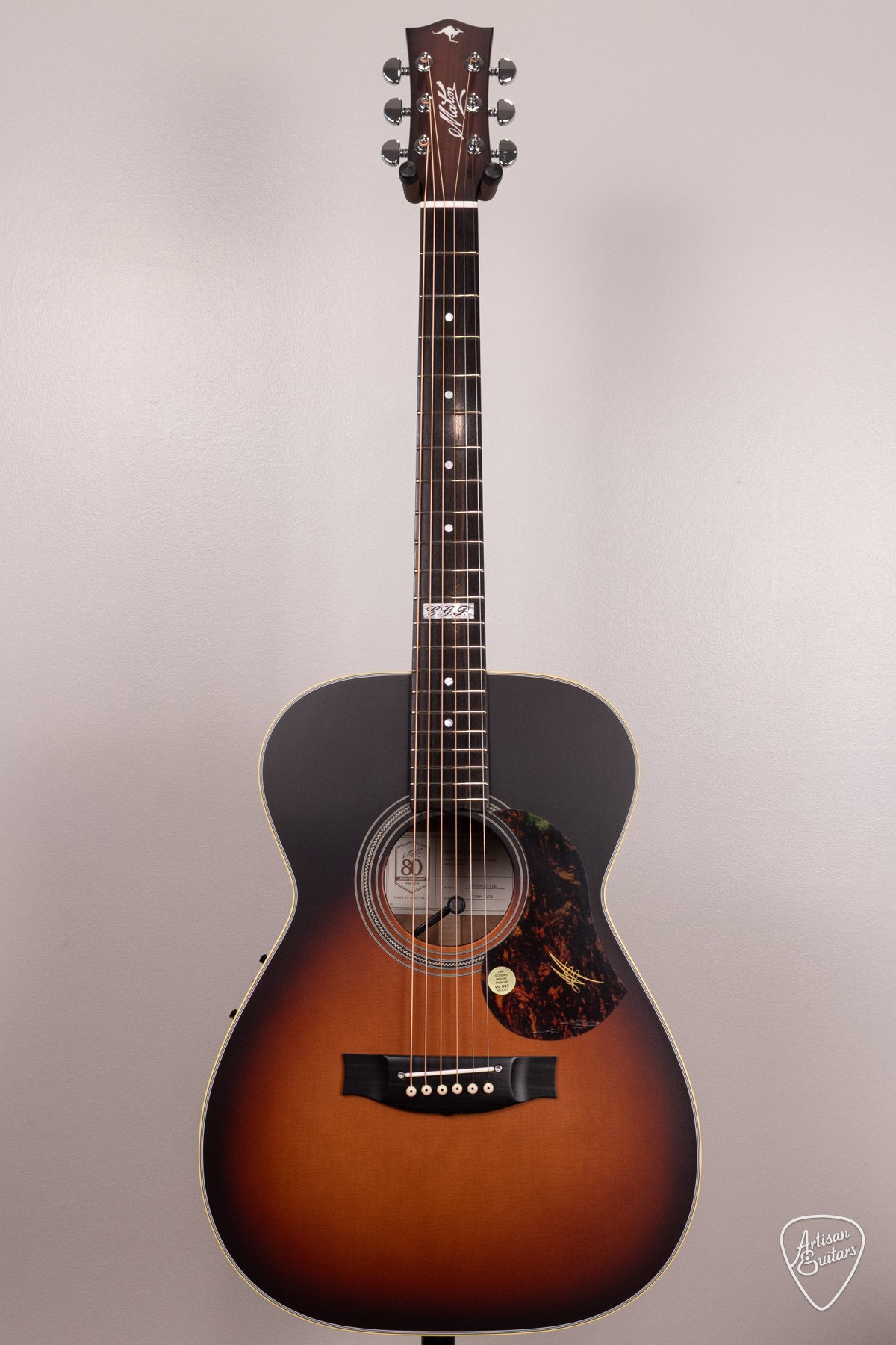 Maton Guitars EBG-808-TE Tommy Emmanuel Custom Sunburst - 17167