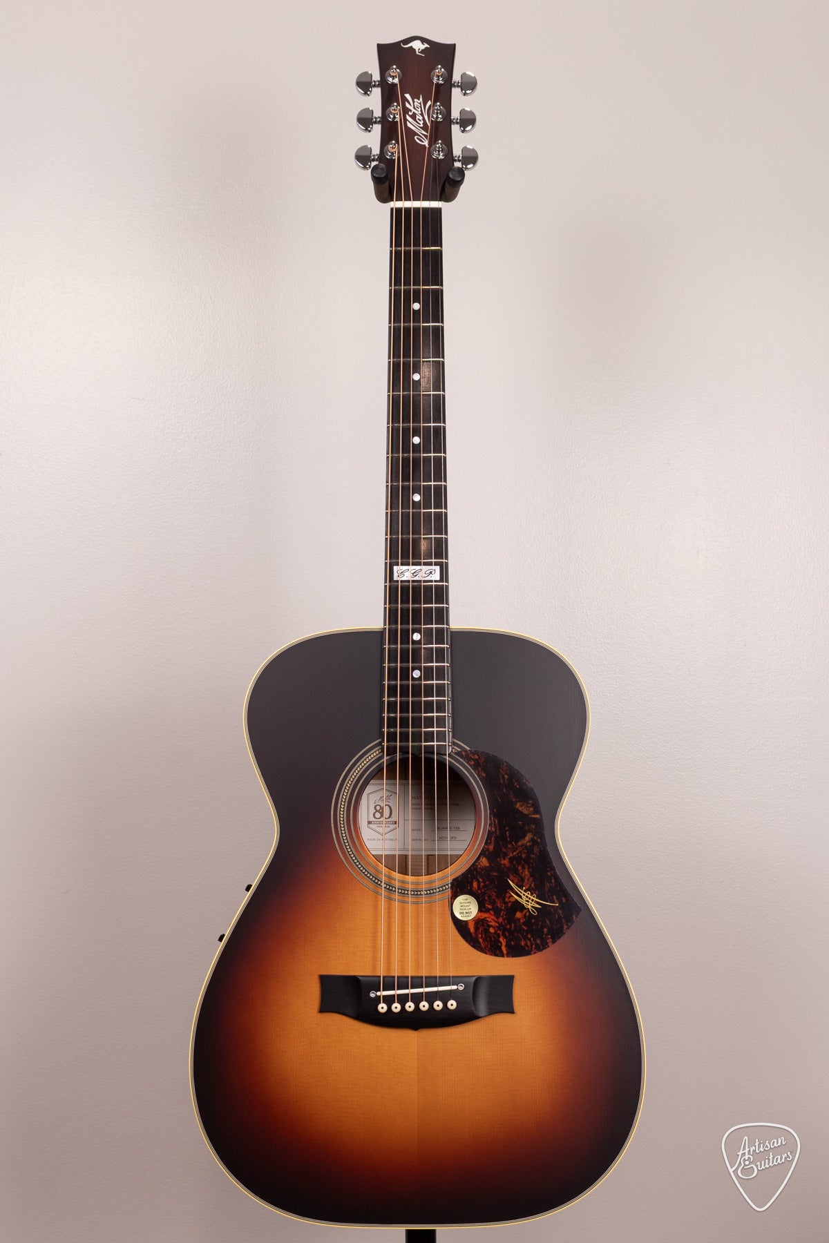 Maton Guitars EBG-808-TE Tommy Emmanuel Custom Sunburst - 17196