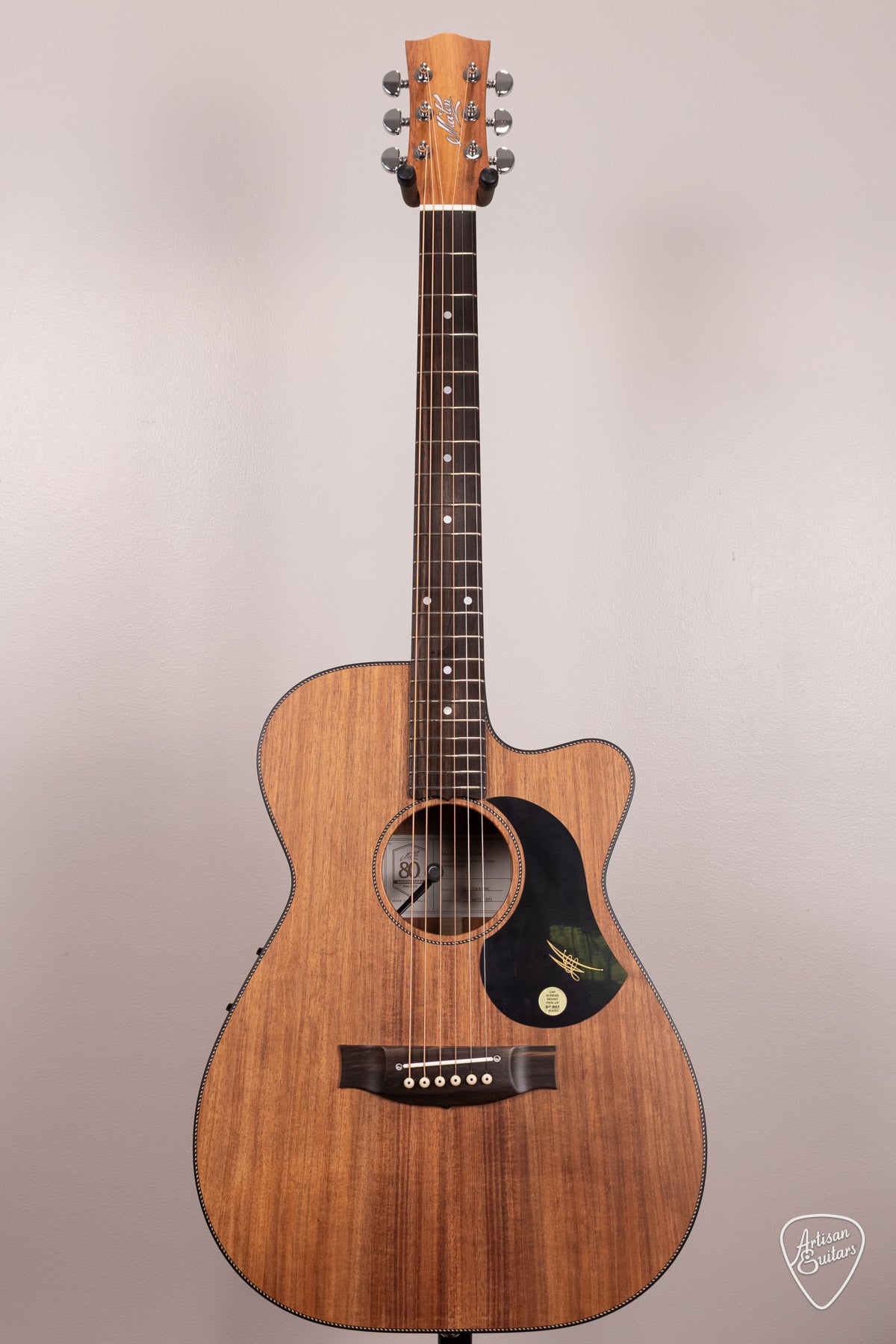 Maton Guitars All-Blackwood EBW-808C Cutaway - 17222