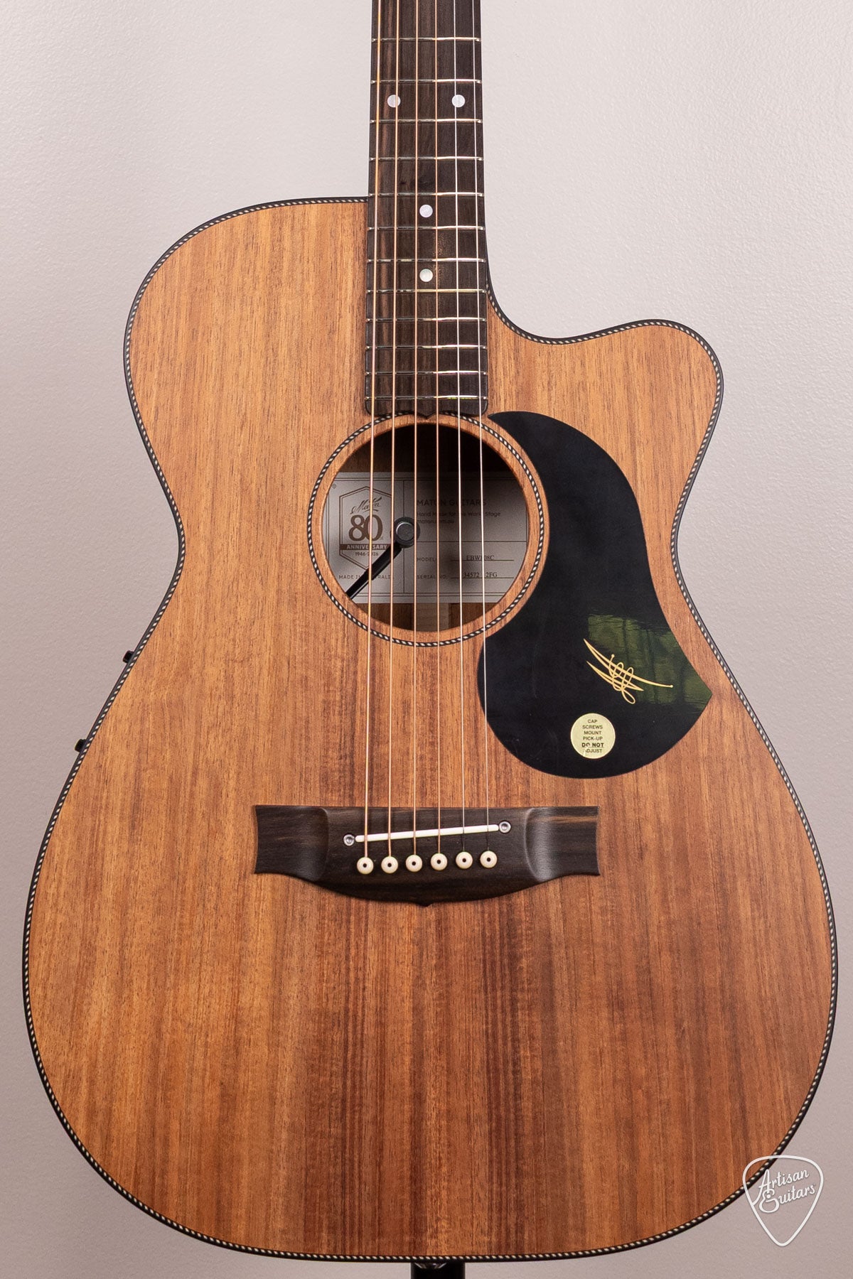 Maton Guitars All-Blackwood EBW-808C Cutaway - 17222