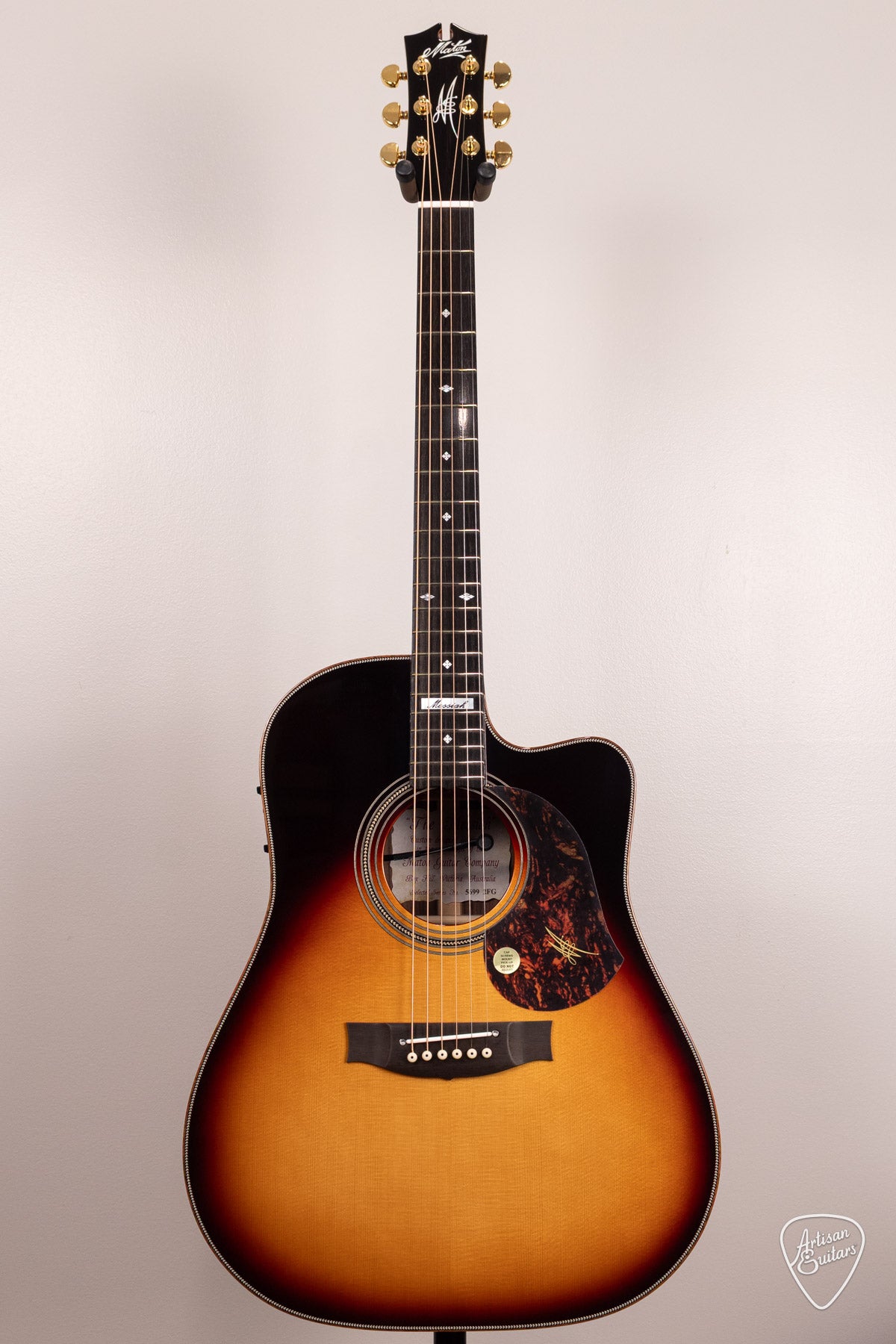 Maton Guitars EM100C Messiah Dreadnought Tobacco Sunburst - 17226