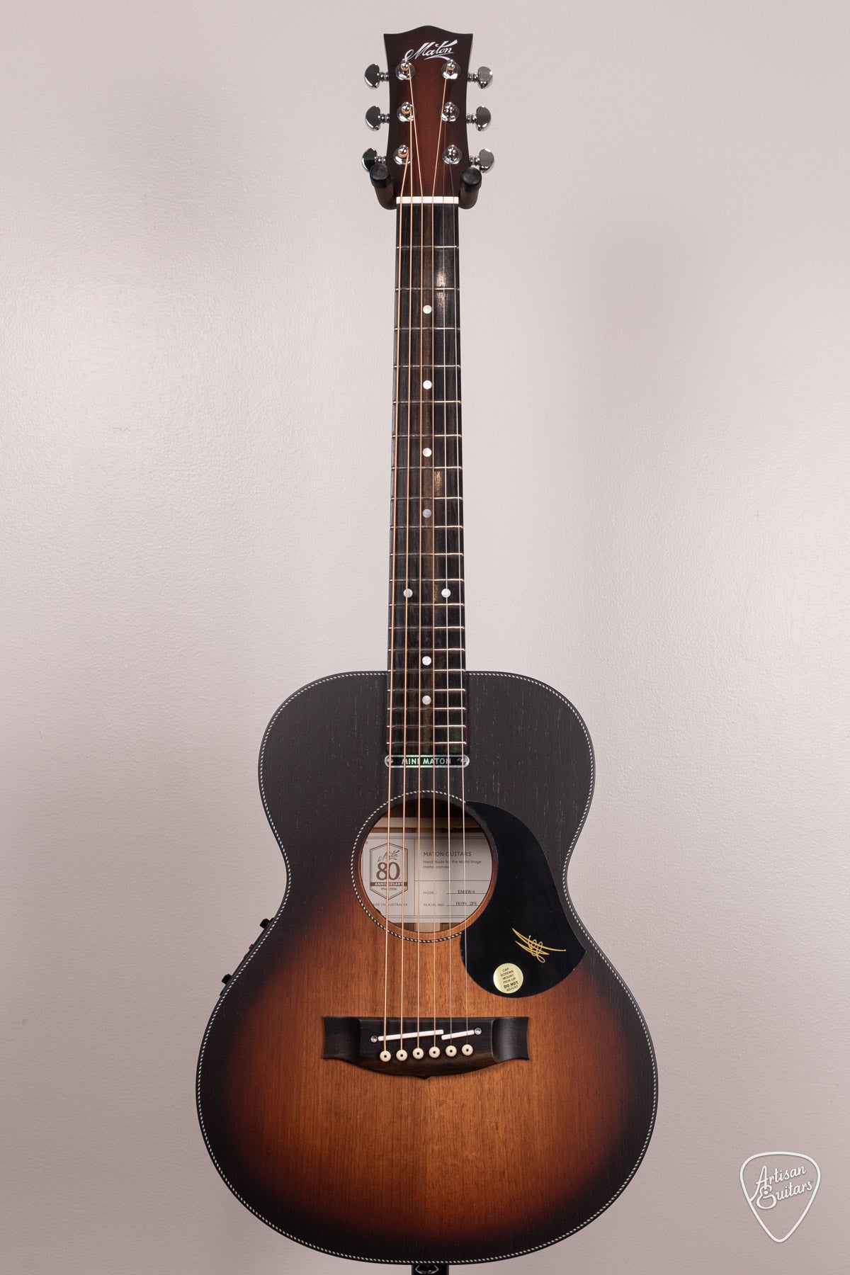 Maton Guitars EMBW-6 All Blackwood Mini - 17179