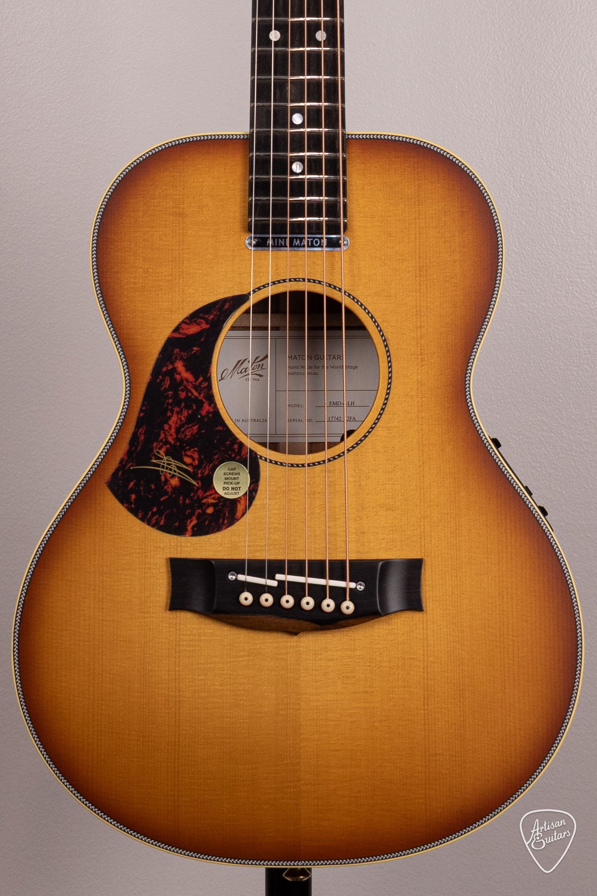Maton Guitars LEFTY EMD6 Diesel Mini - 17085