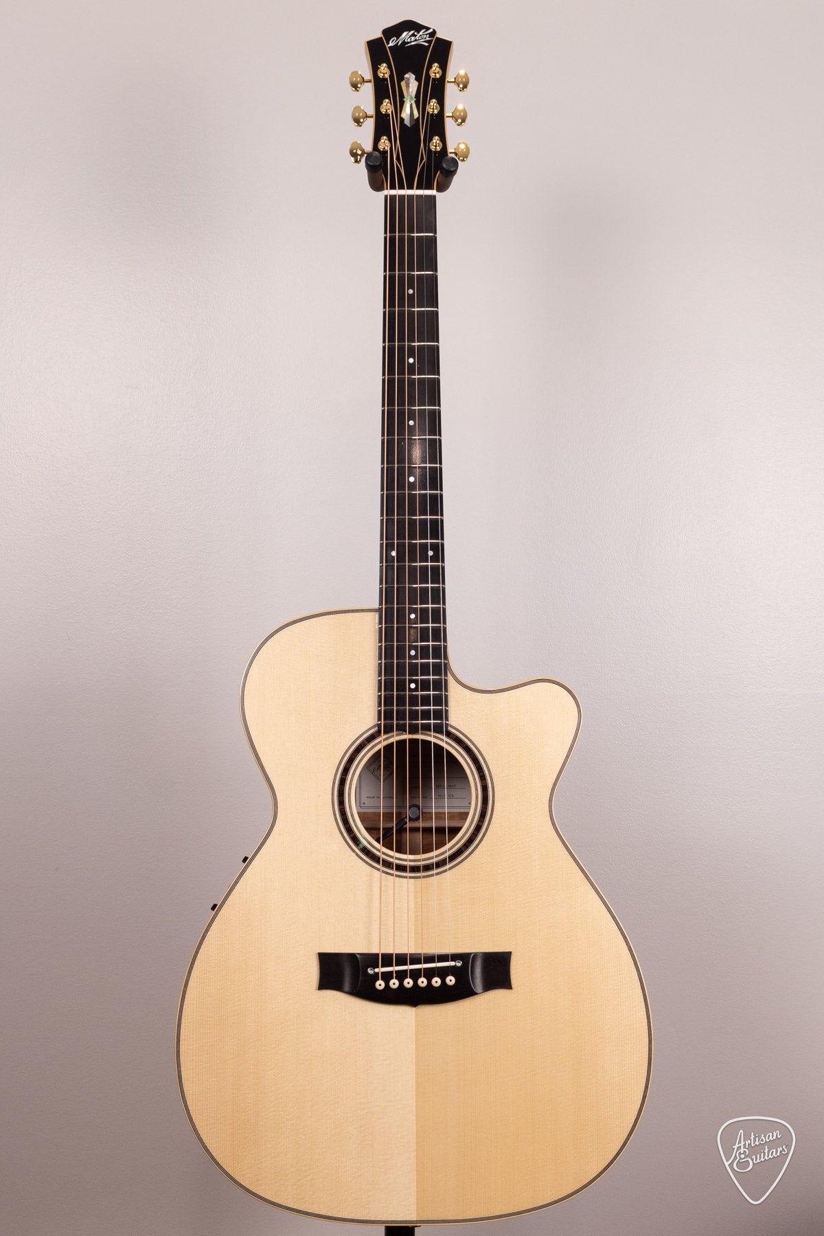 Maton MASTER BUILT L.E. May Traditional Cutaway - 17131