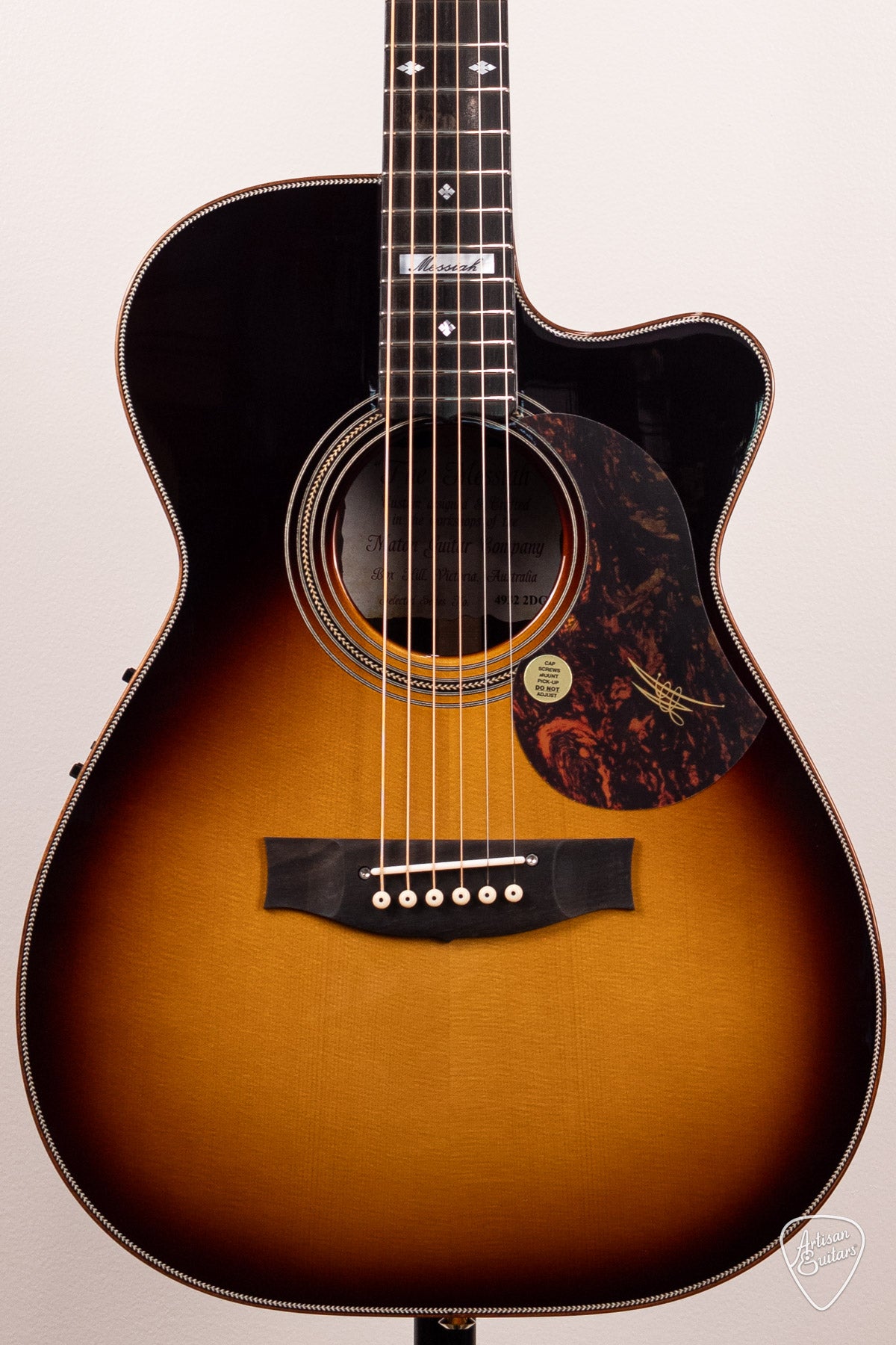 Maton Guitars EM100-808C Sunburst Messiah - 16822 | Artisan