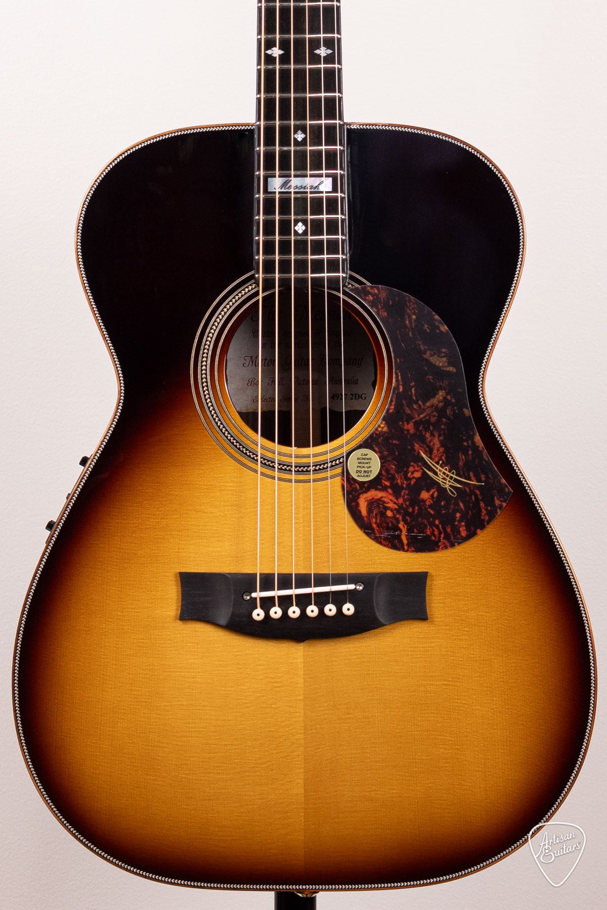 Maton Guitars EM100-808 Sunburst Messiah - 16805 | Artisan