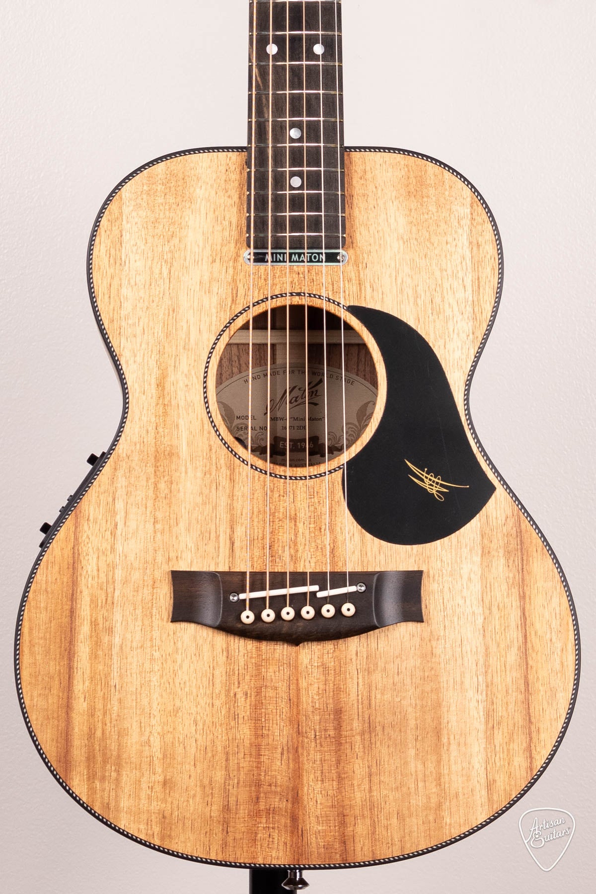 Maton Guitars EMBW-6 All Blackwood Mini - 16751