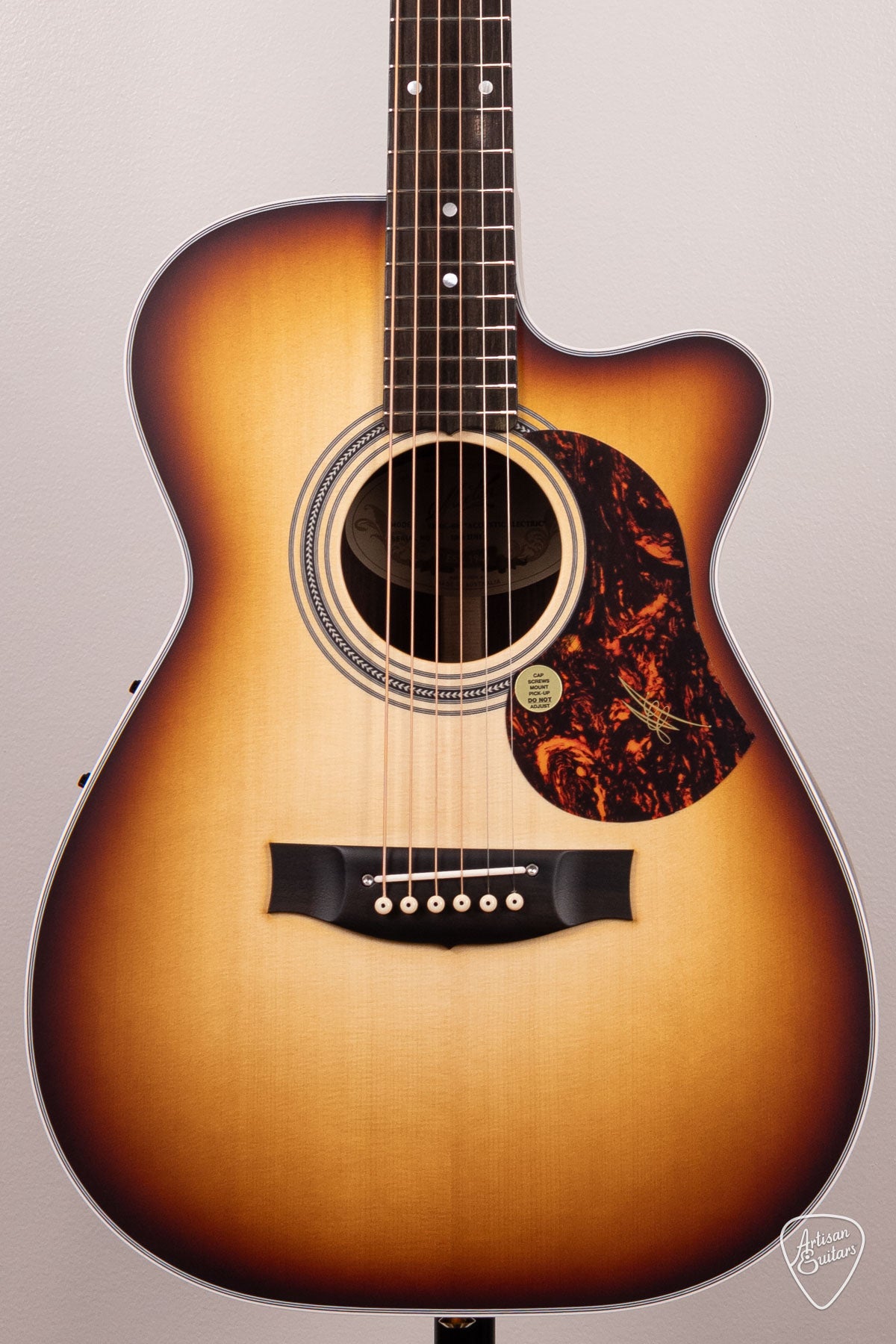 Maton Guitars ER90-808C Tobacco Sunburst Cutaway - 16851