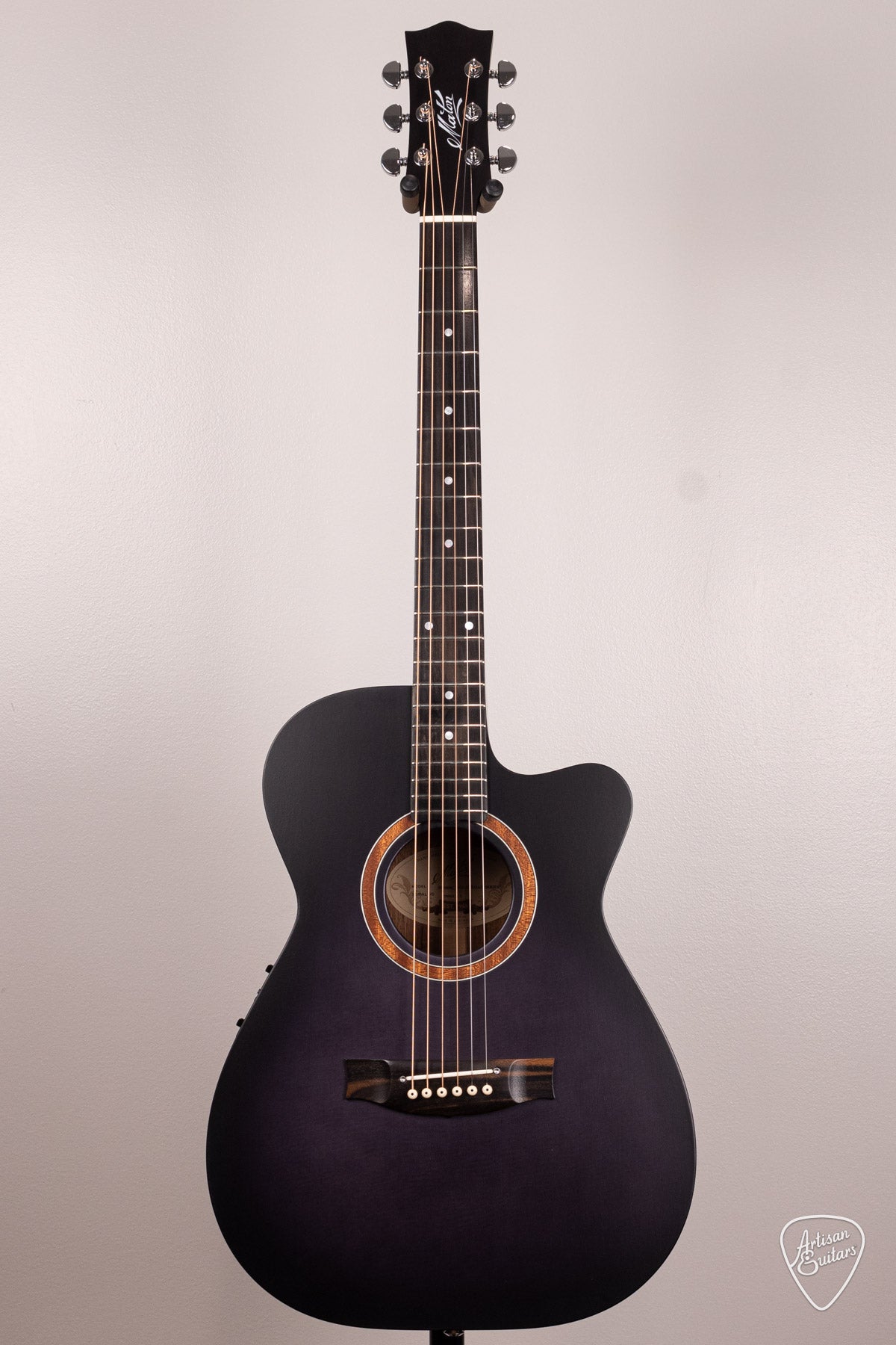 Maton Guitars Ghost Black SRS-808C - 16731