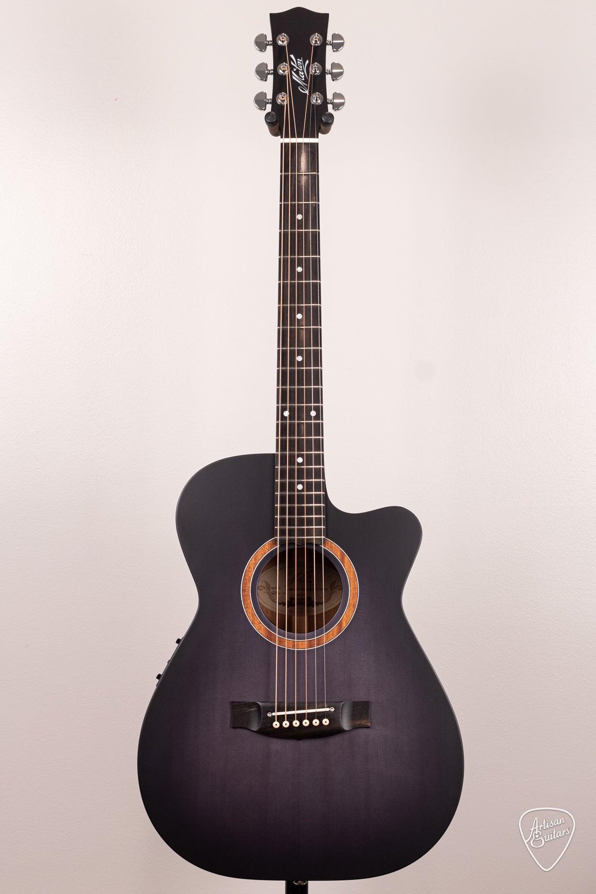 Maton Guitars Ghost Black SRS-808C - 16852