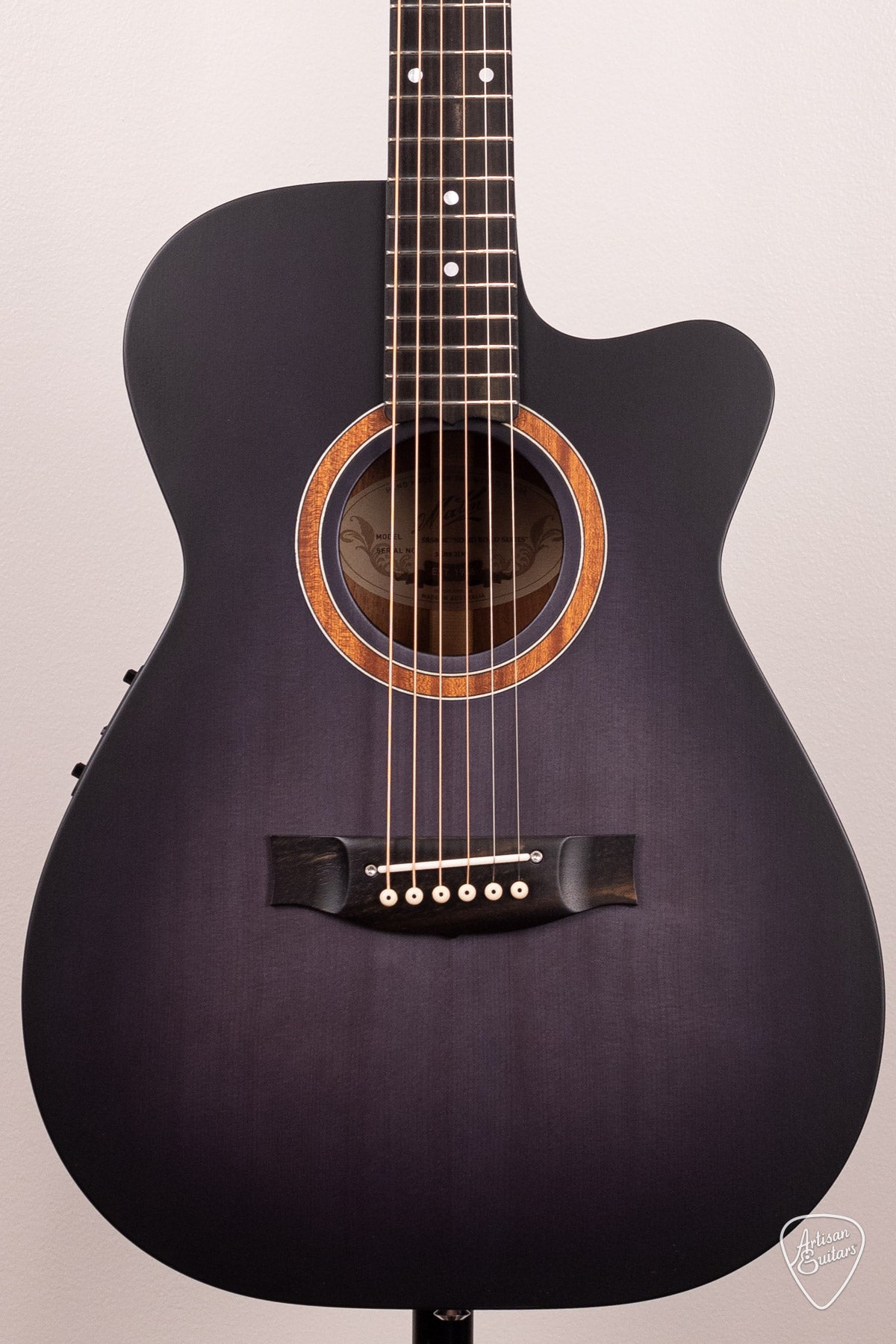 Maton Guitars Ghost Black SRS-808C - 16852