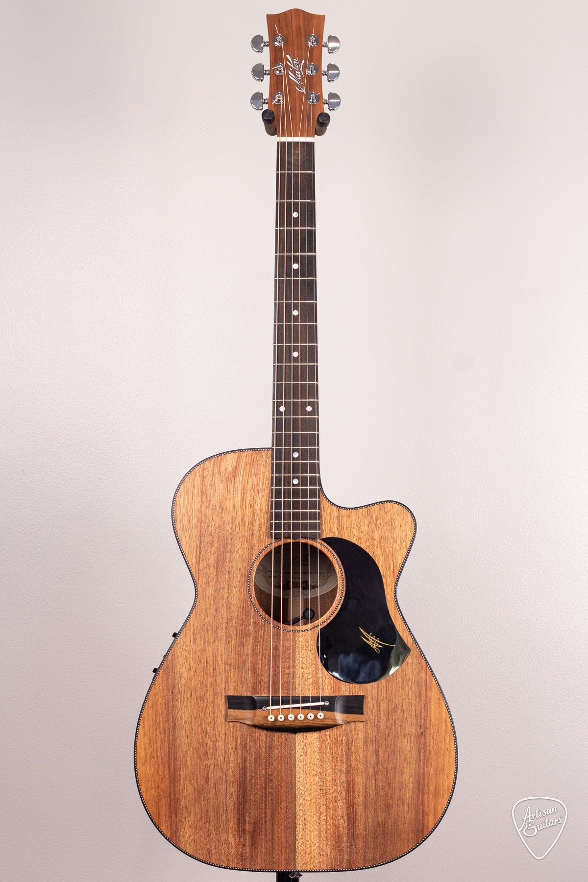 Pre-Owned Maton Guitars All-Blackwood EBW-808C - 16662