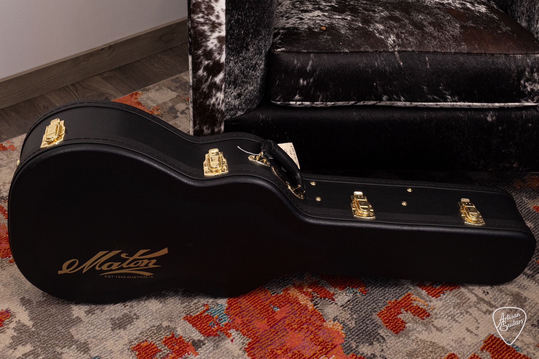 Pre-Owned Maton Guitars All-Blackwood EBW-808C - 16662