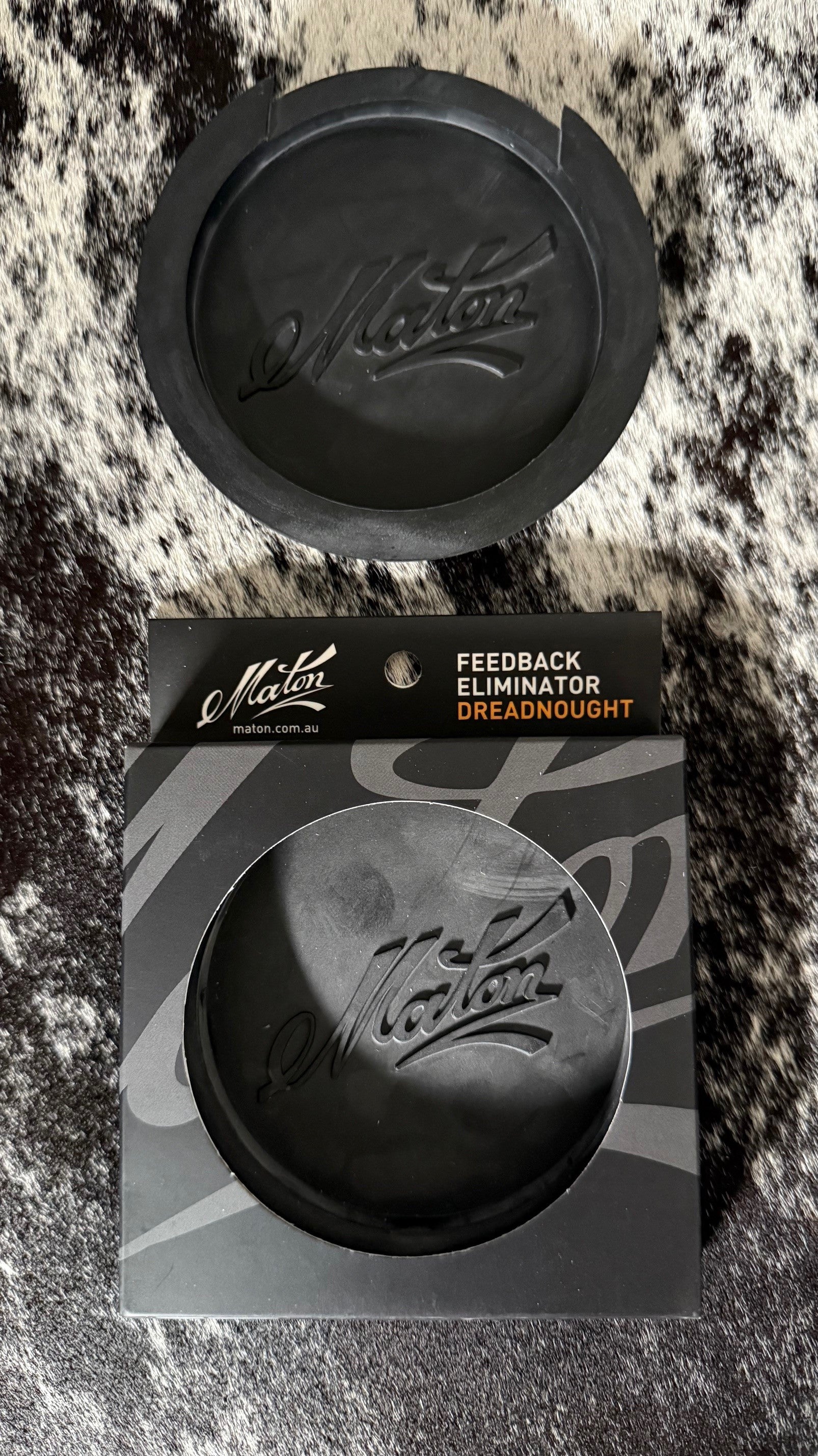 Maton Dreadnought Feedback Eliminator Sound Hole Cover - Full Size - 14552