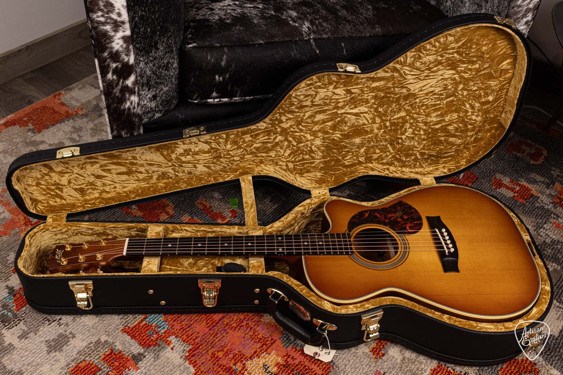 Maton Guitars Pre-Owned EBG-808C Nashville Cutaway - ID-16706
