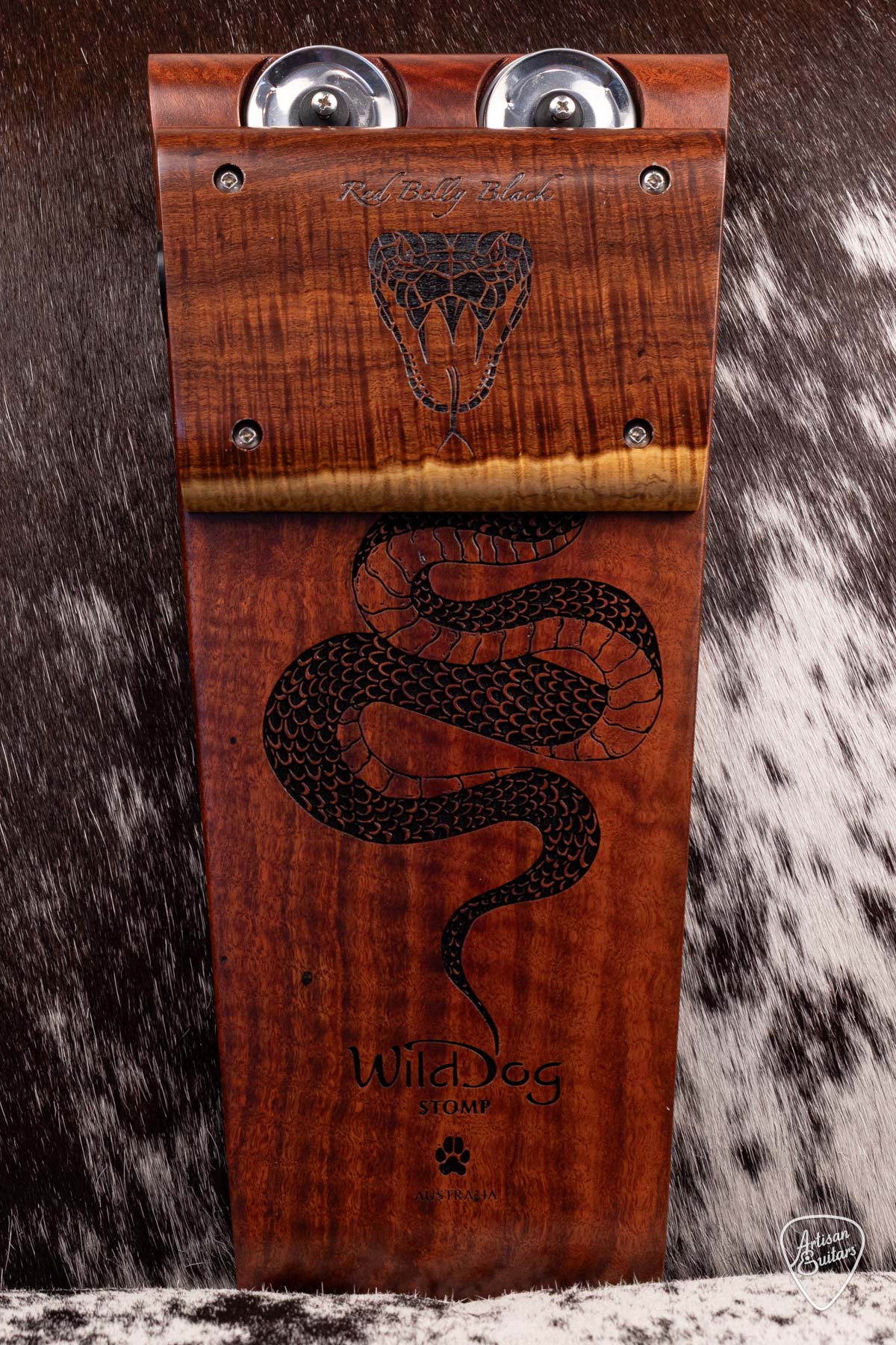 Wild Dog Red Belly Black Stomp Box -  971225
