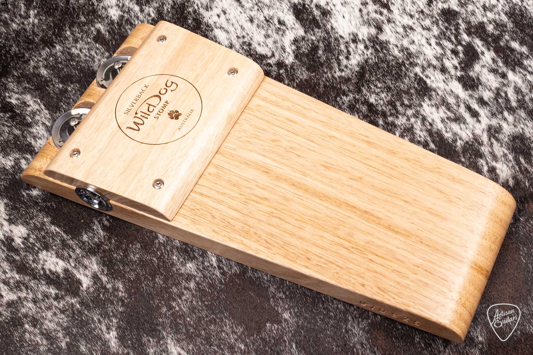 Wild Dog Silverback Stomp Box with Jingles - 010925