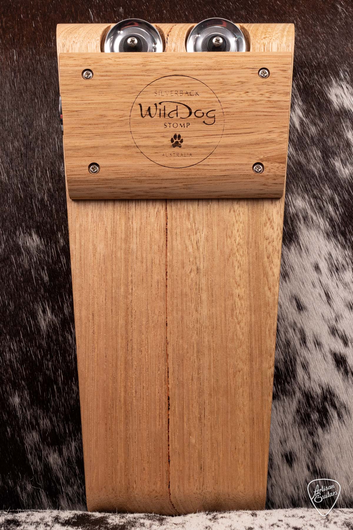 Wild Dog Silverback Stomp Box with Jingles - 030225