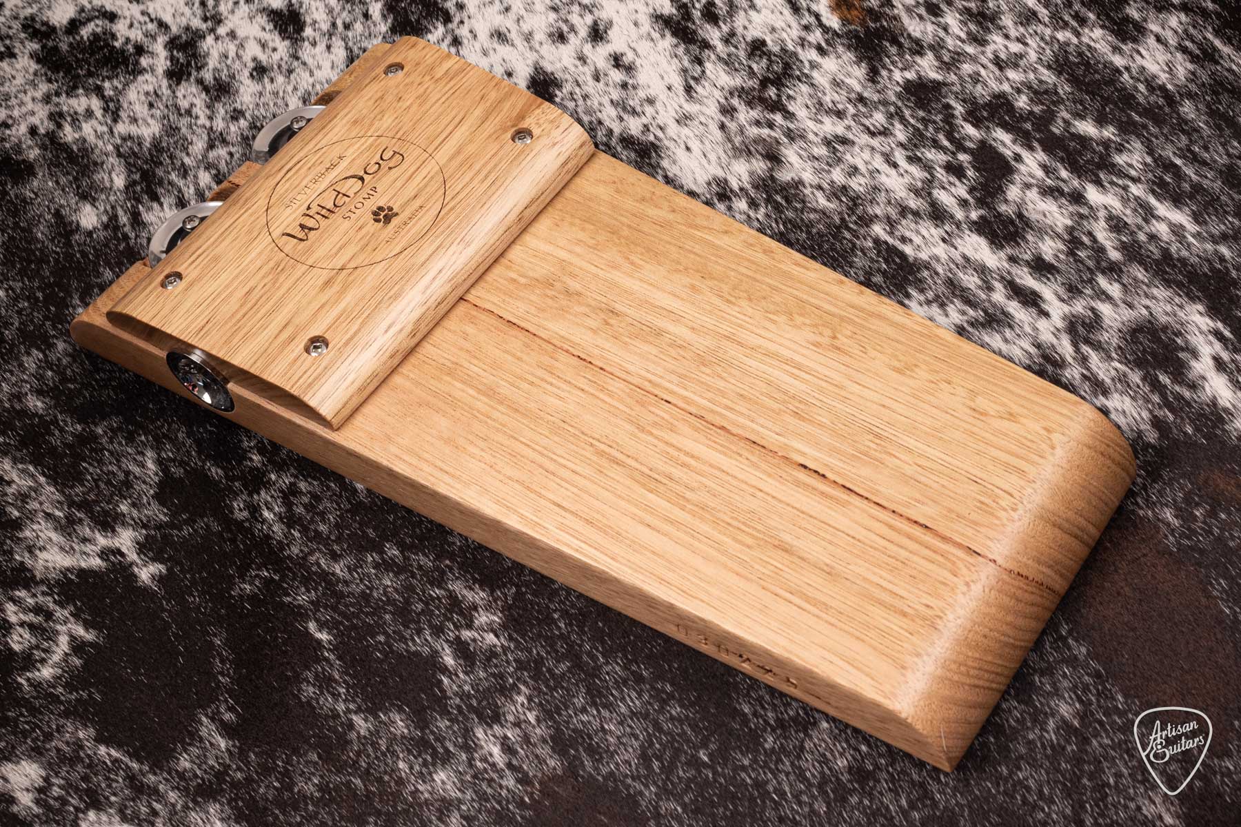 Wild Dog Silverback Stomp Box with Jingles - 030225