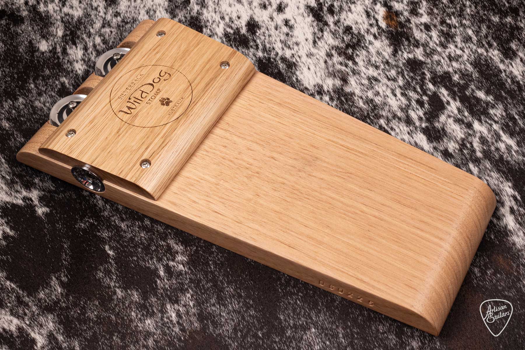 Wild Dog Silverback Stomp Box with Jingles - 060225