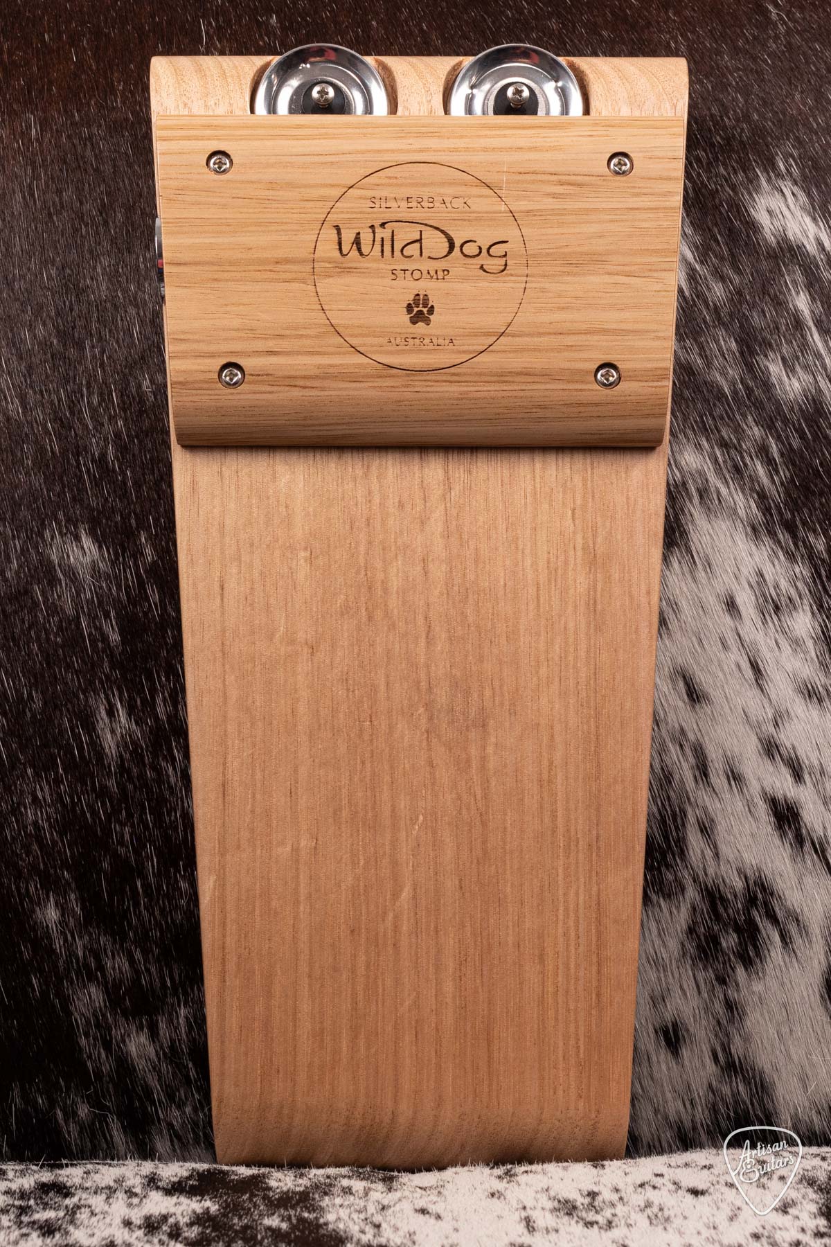 Wild Dog Silverback Stomp Box with Jingles - 060225