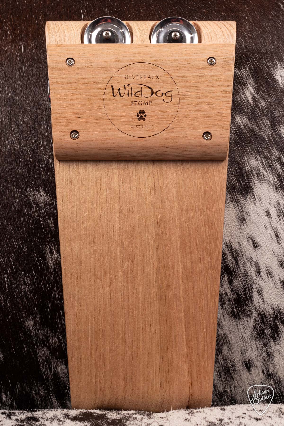Wild Dog Silverback Stomp Box with Jingles - 070225