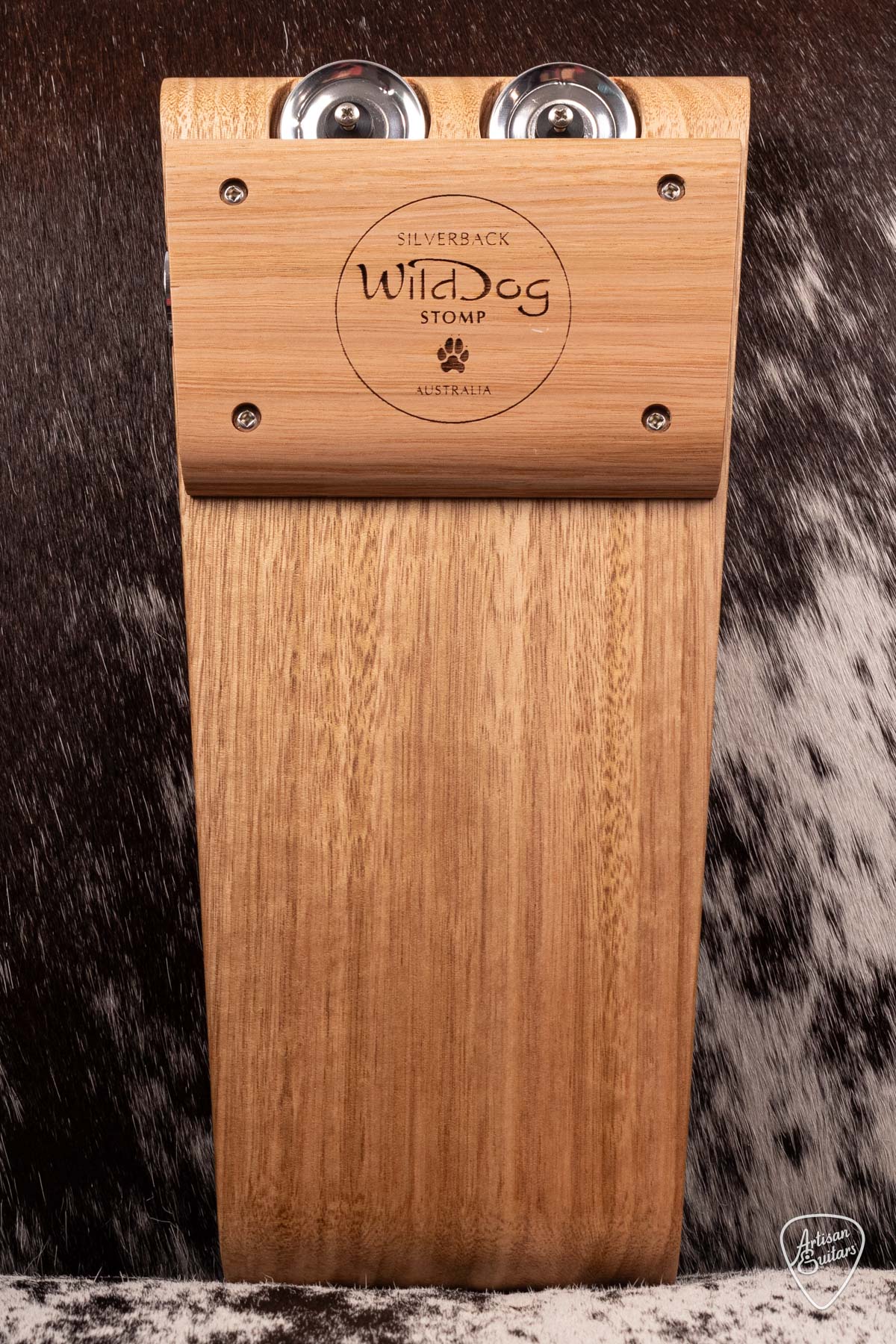 Wild Dog Silverback Stomp Box with Jingles - 090225