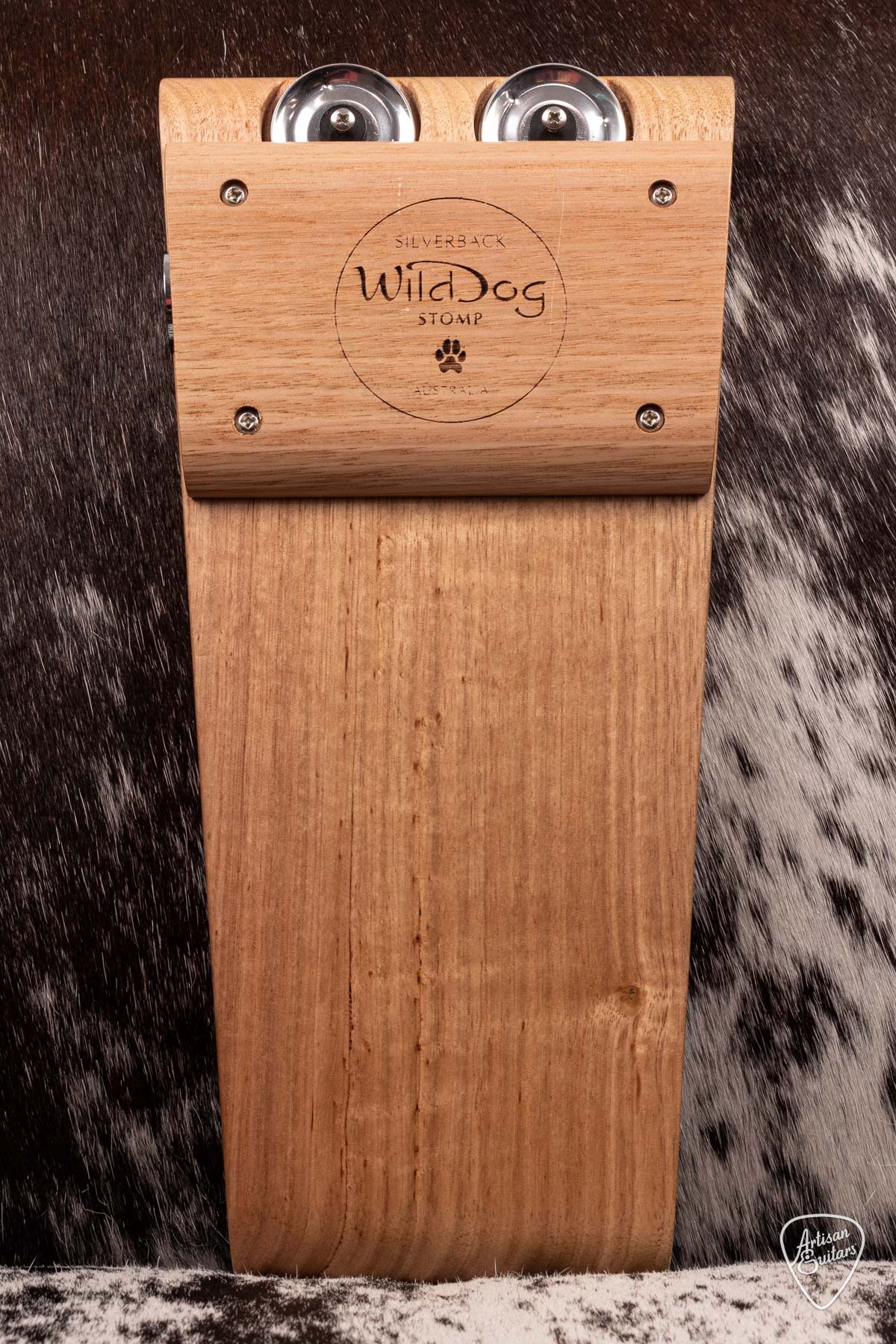 Wild Dog Silverback Stomp Box with Jingles - 100225
