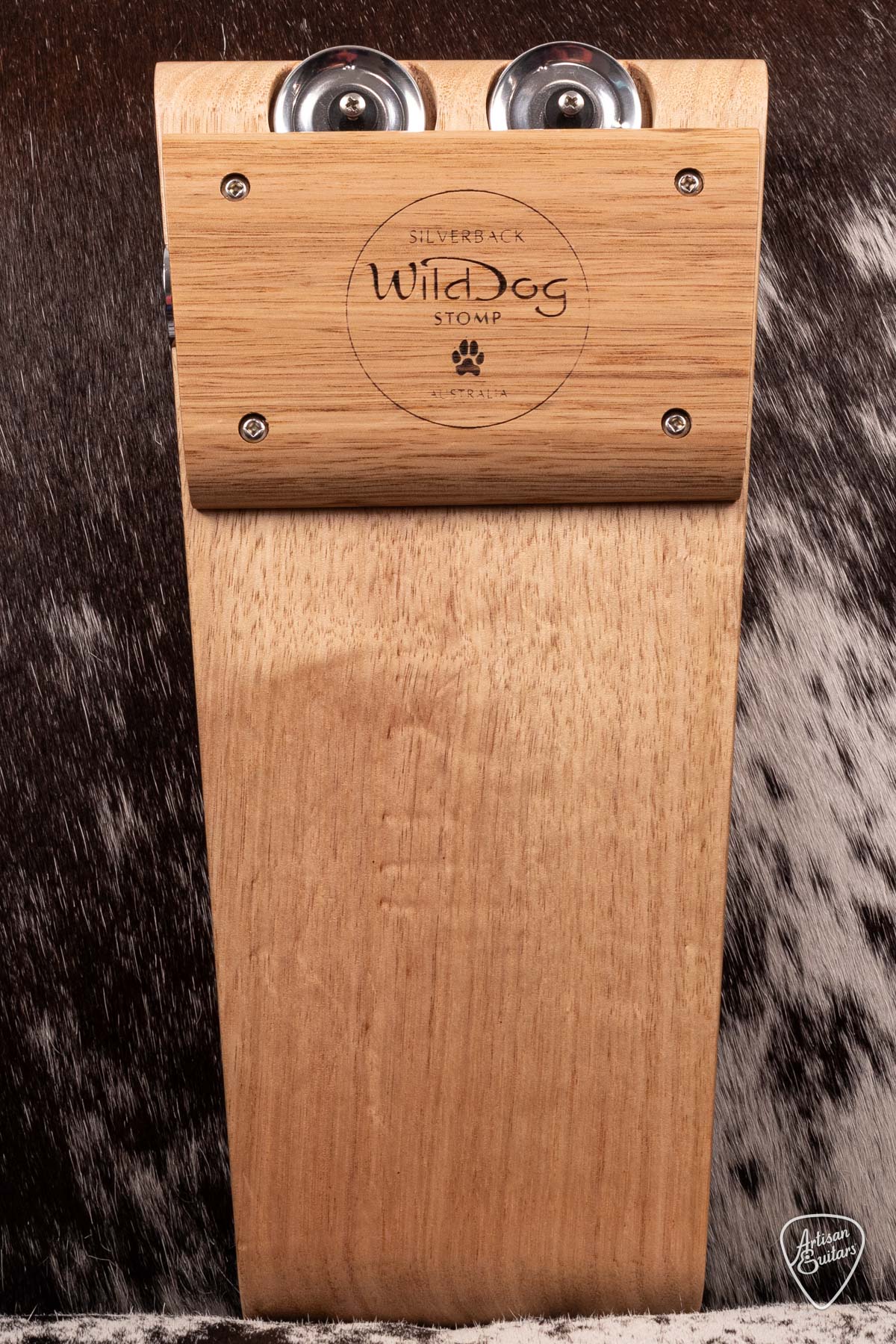 Wild Dog Silverback Stomp Box with Jingles - 120225