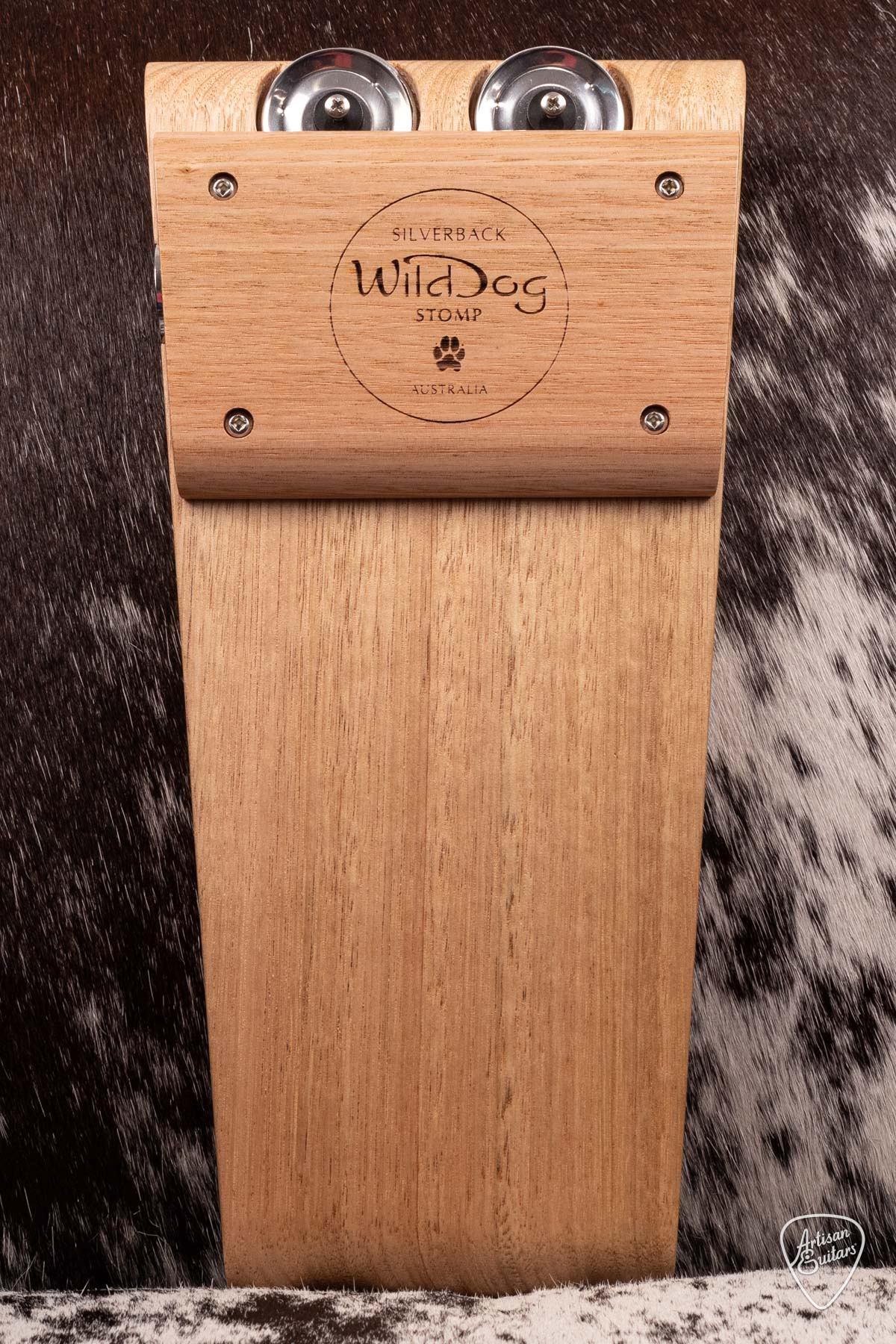 Wild Dog Silverback Stomp Box with Jingles - 130225