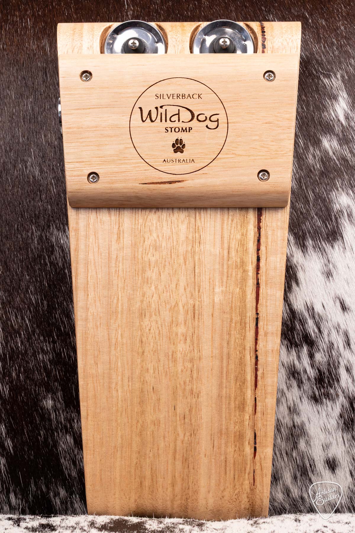 Wild Dog Silverback Stomp Box with Jingles - 130925