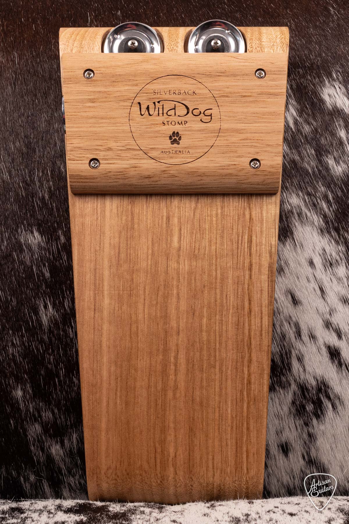 Wild Dog Silverback Stomp Box with Jingles - 140225