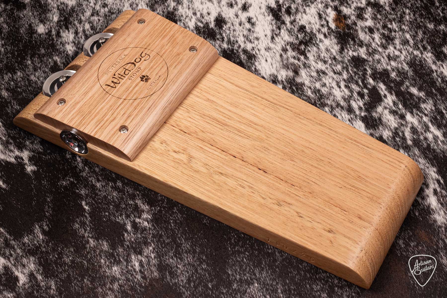 Wild Dog Silverback Stomp Box with Jingles - 190225