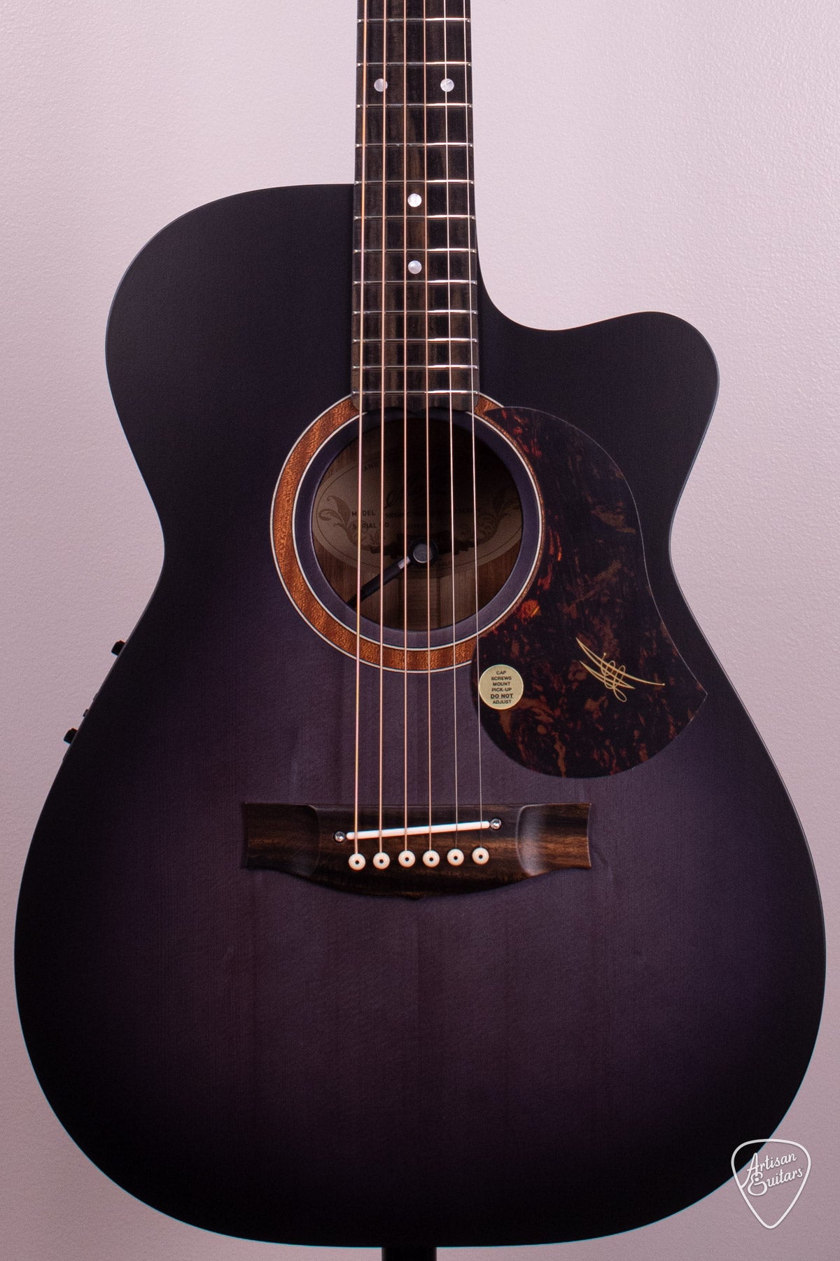 Maton Guitars Ghost Black SRS-808C - 16975