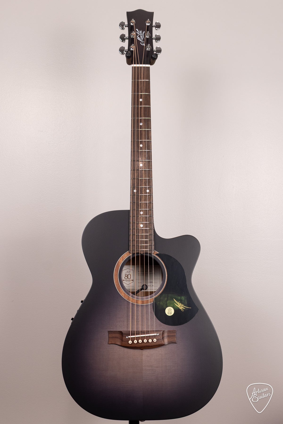 Maton Guitars Ghost Black SRS-808C - 17193