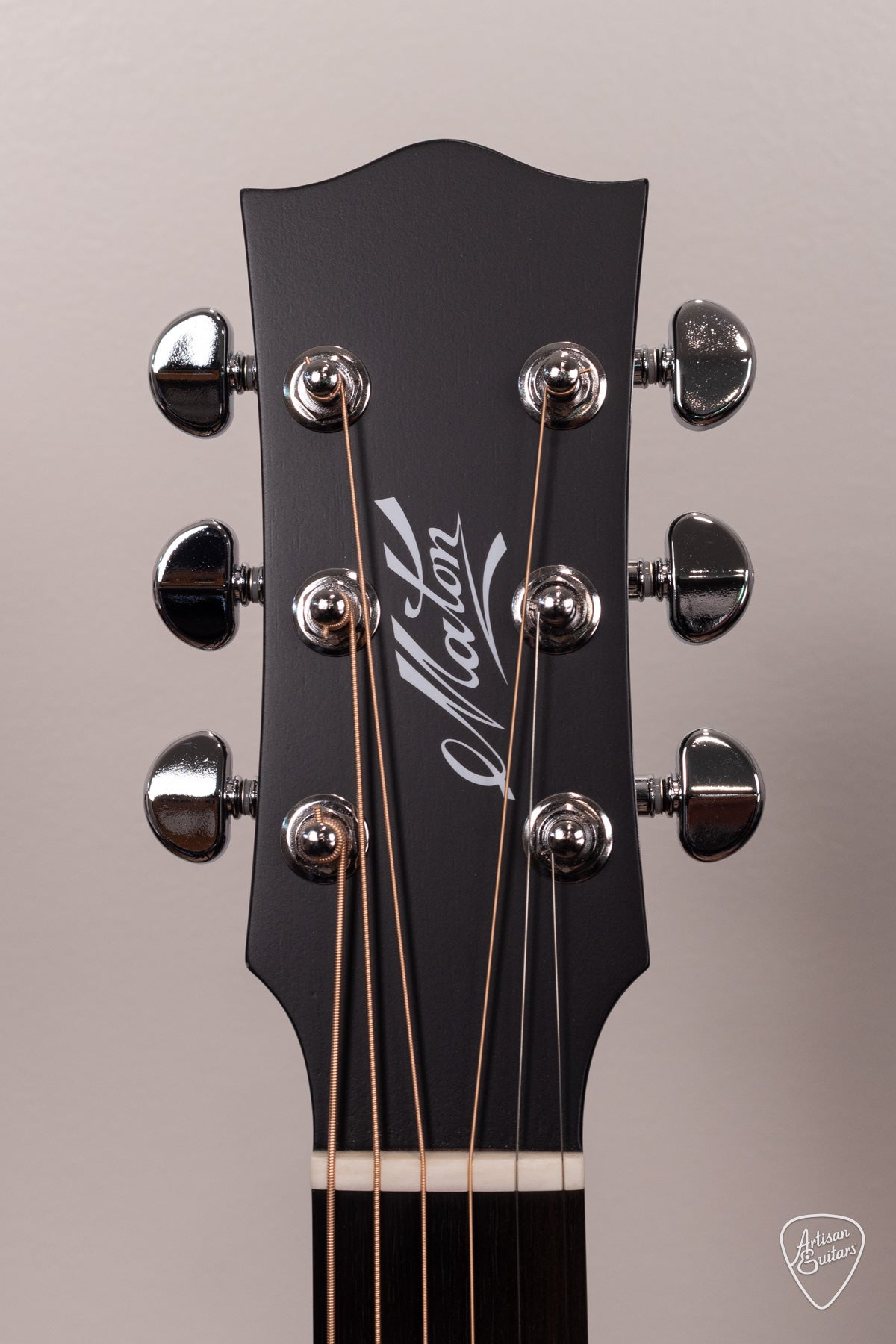 Maton Guitars SRS-808C Custom "Jet Black" - 17209