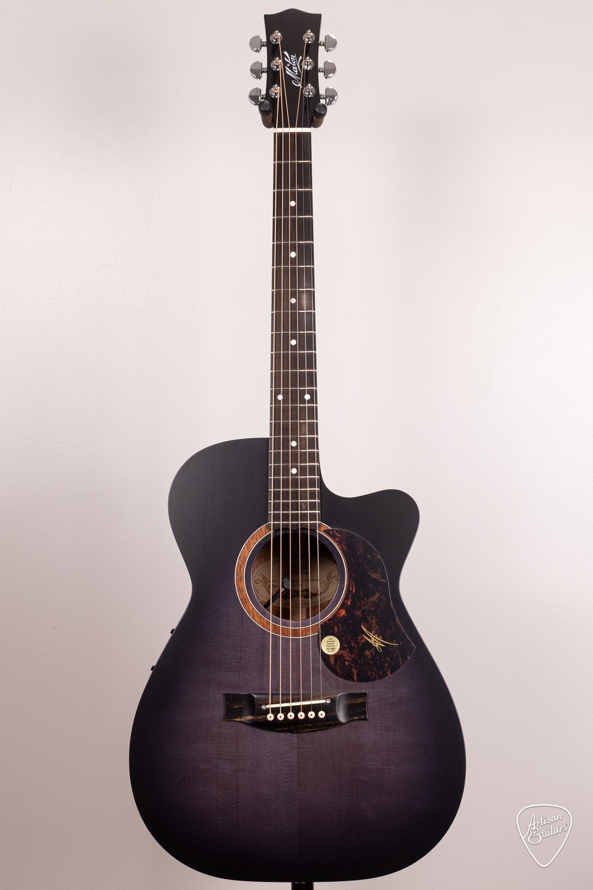 Maton Guitars Ghost Black SRS-808C - 17065