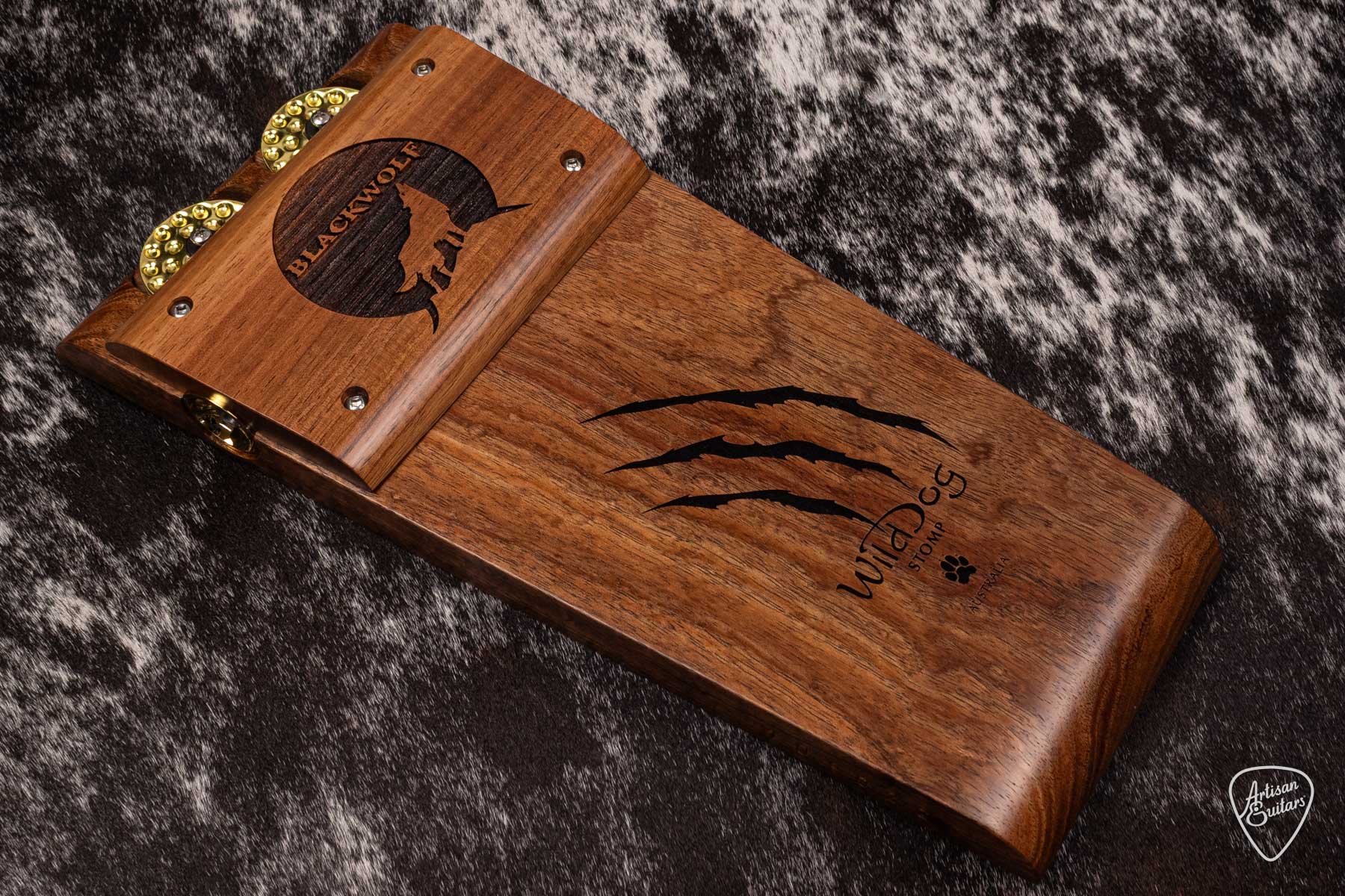 Wild Dog Custom Shop Blackwolf Stomp Box -  1090226