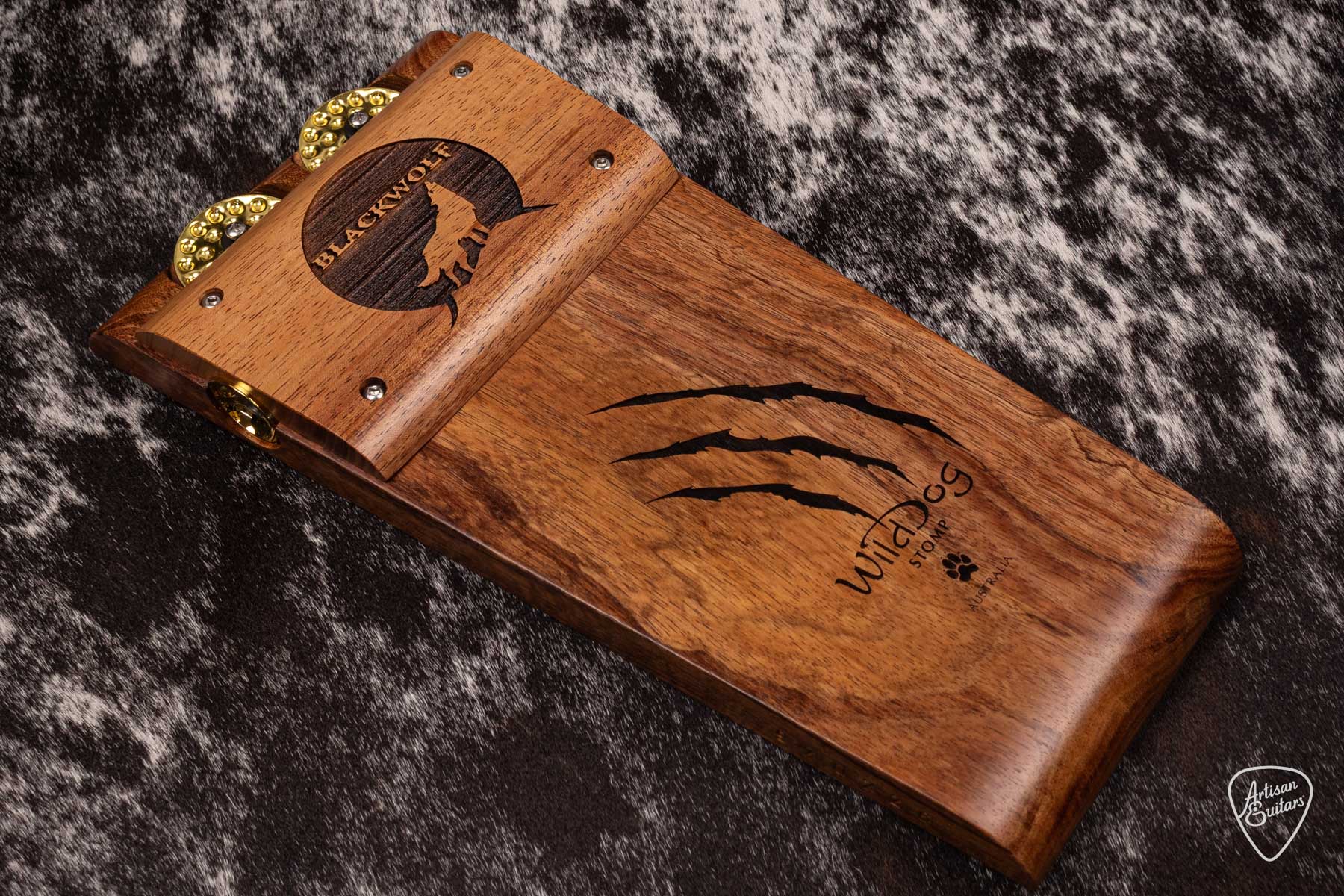Wild Dog Custom Shop Blackwolf Stomp Box -  970226