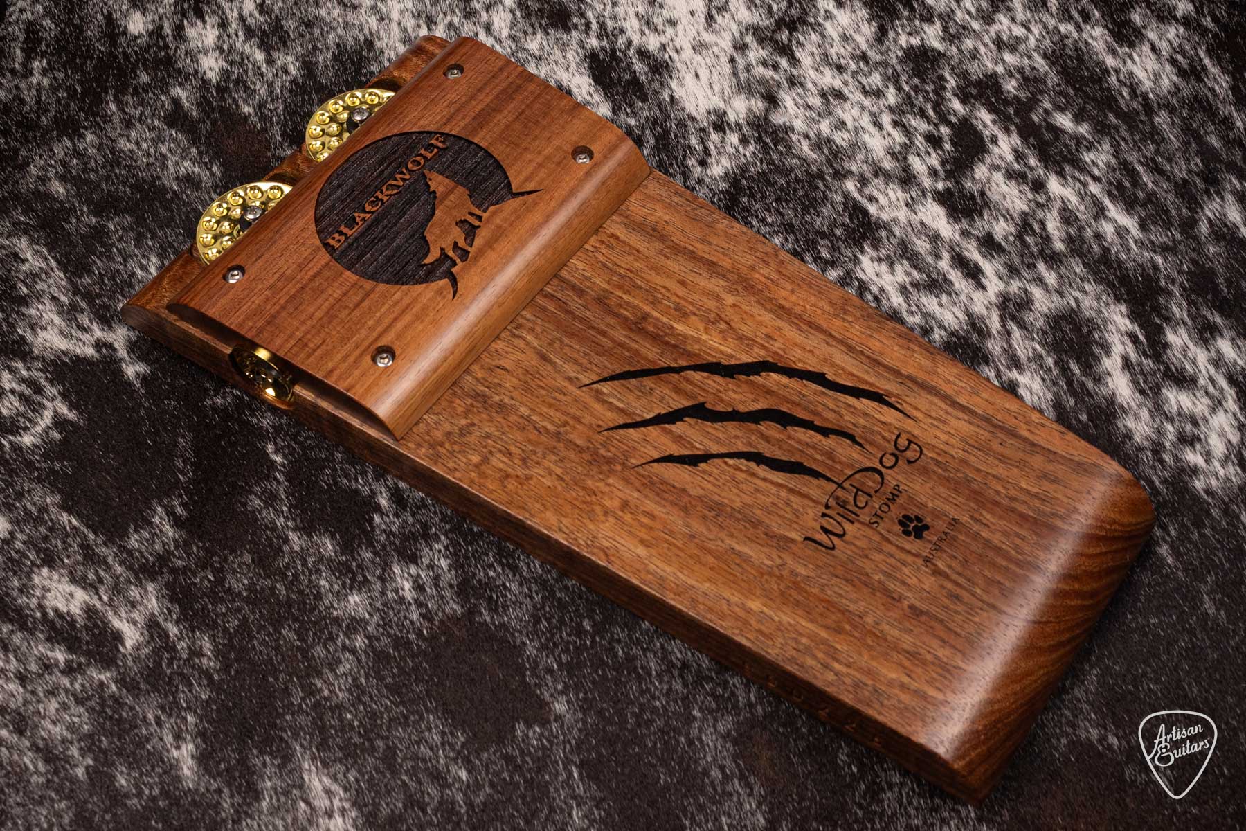 Wild Dog Custom Shop Blackwolf Stomp Box -  990226