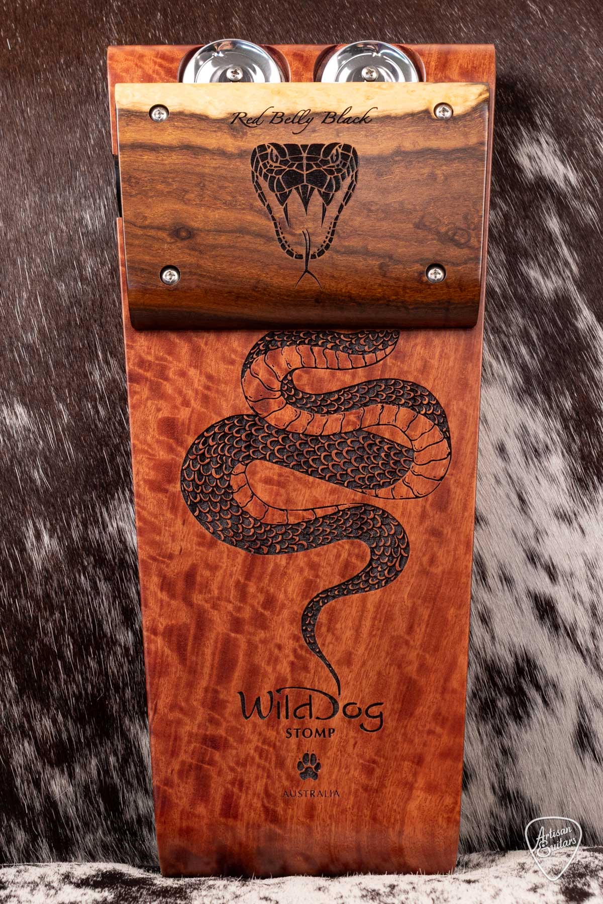 Wild Dog Red Belly Black Stomp Box -  820426