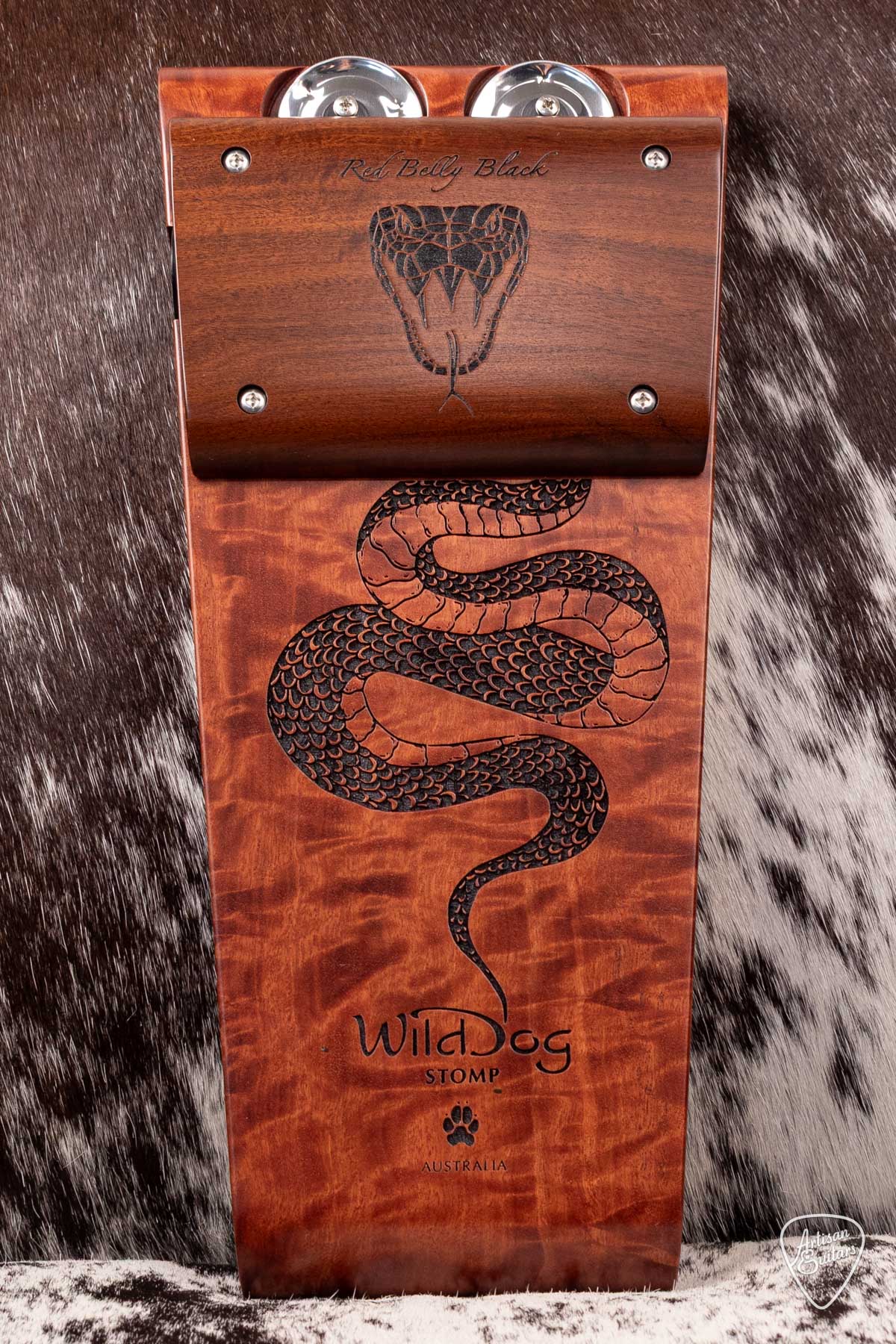Wild Dog Red Belly Black Stomp Box -  860426