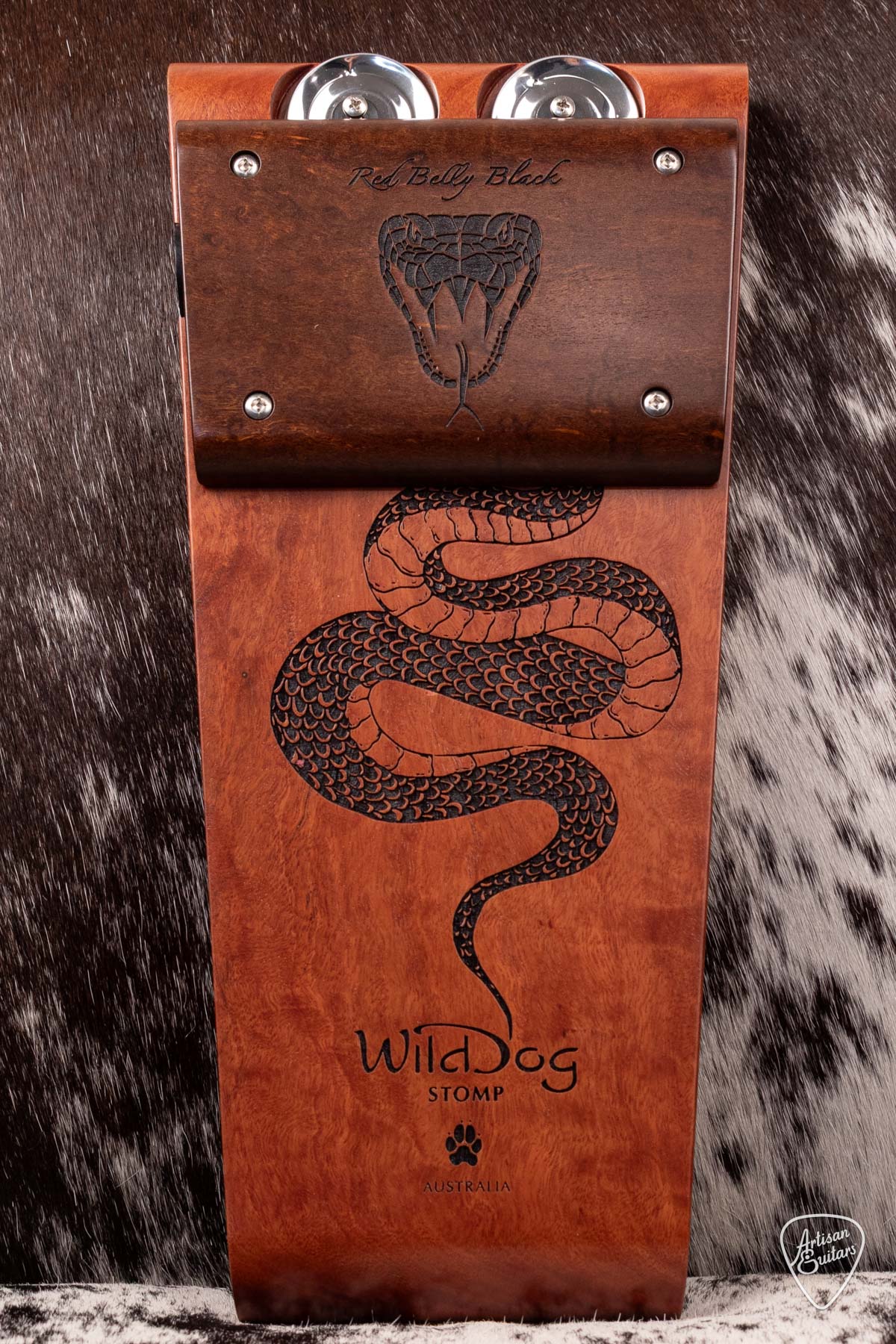 Wild Dog Red Belly Black Stomp Box -  980426