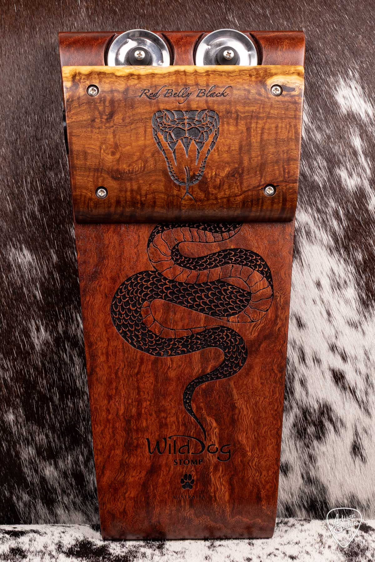 Wild Dog Red Belly Black Stomp Box -  990725