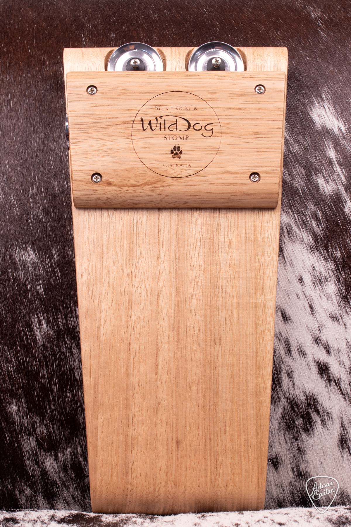Wild Dog Silverback Stomp Box with Jingles - 040225