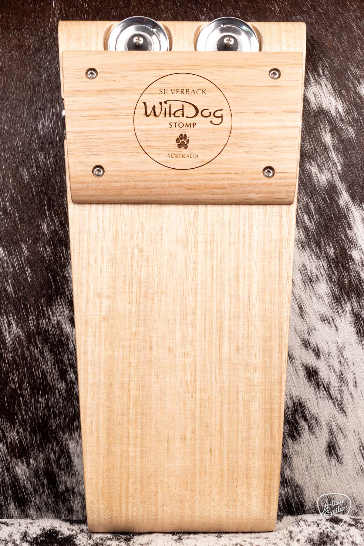 Wild Dog Silverback Stomp Box with Jingles - 120724