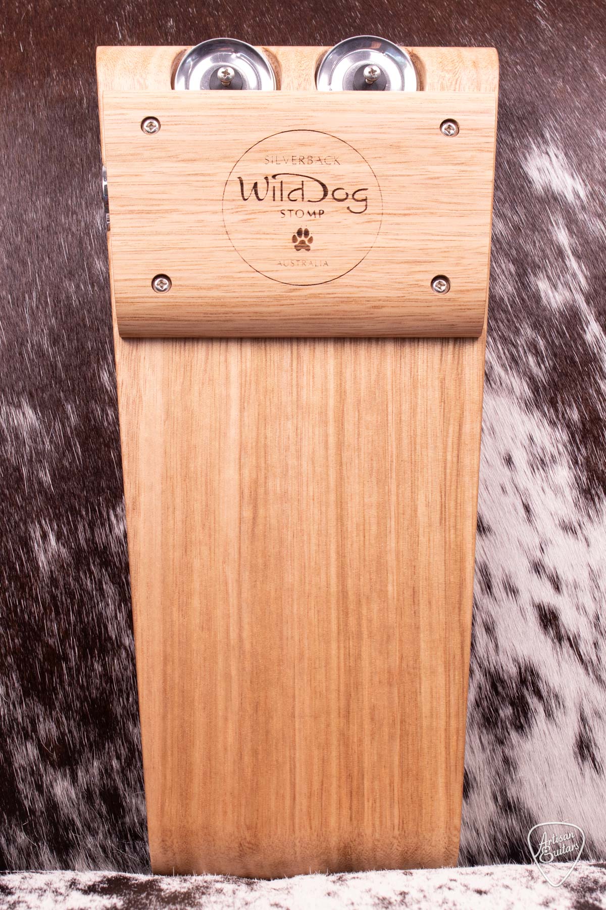 Wild Dog Silverback Stomp Box with Jingles - 150225