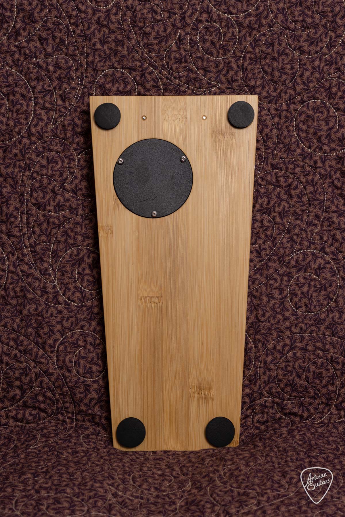 Wild Dog Silverback Stomp Box w/ Bamboo Timber & Tamborine Jingles - WD-331022