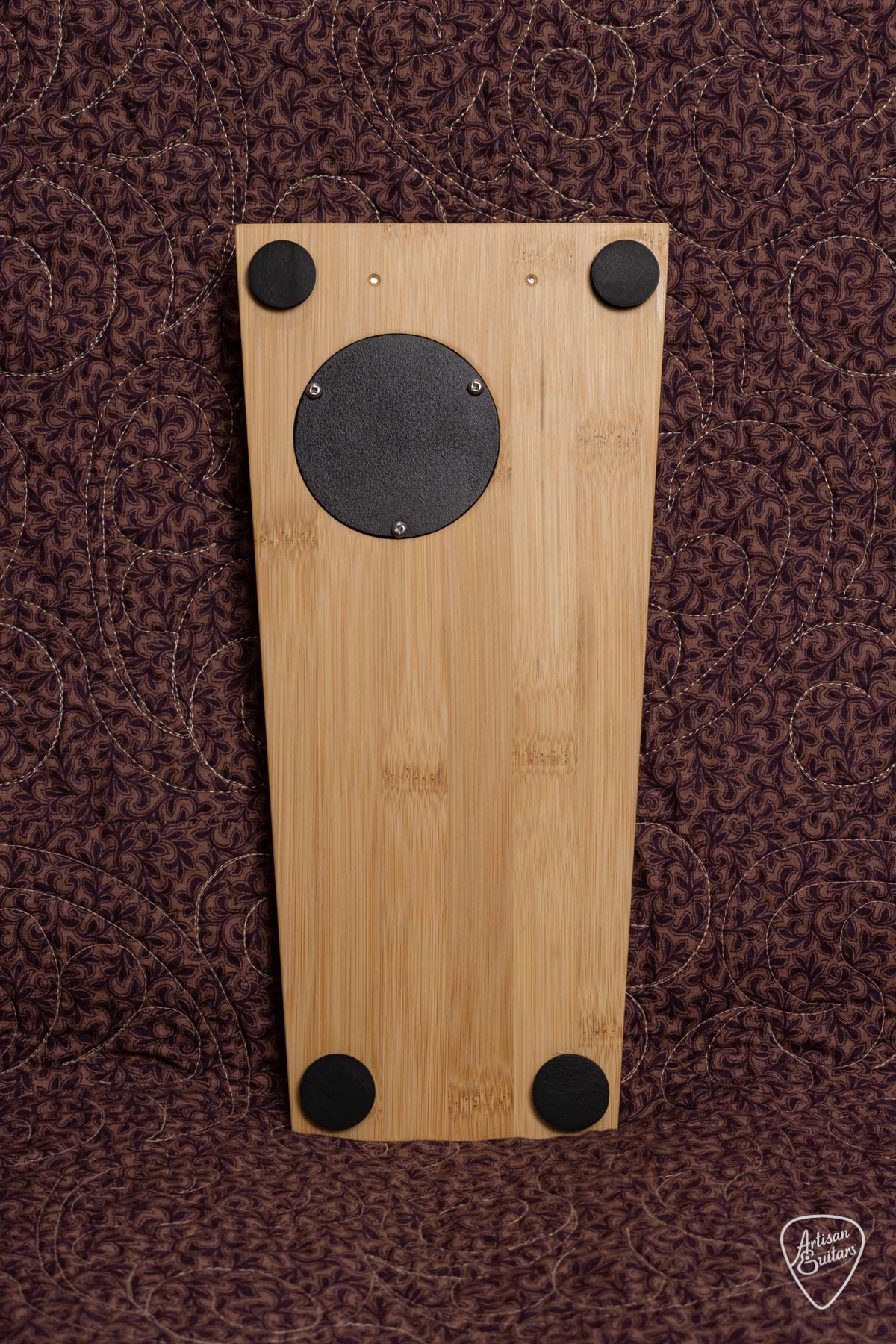 Wild Dog Silverback Stomp Box w/ Bamboo Timber & Tamborine Jingles - WD-381022