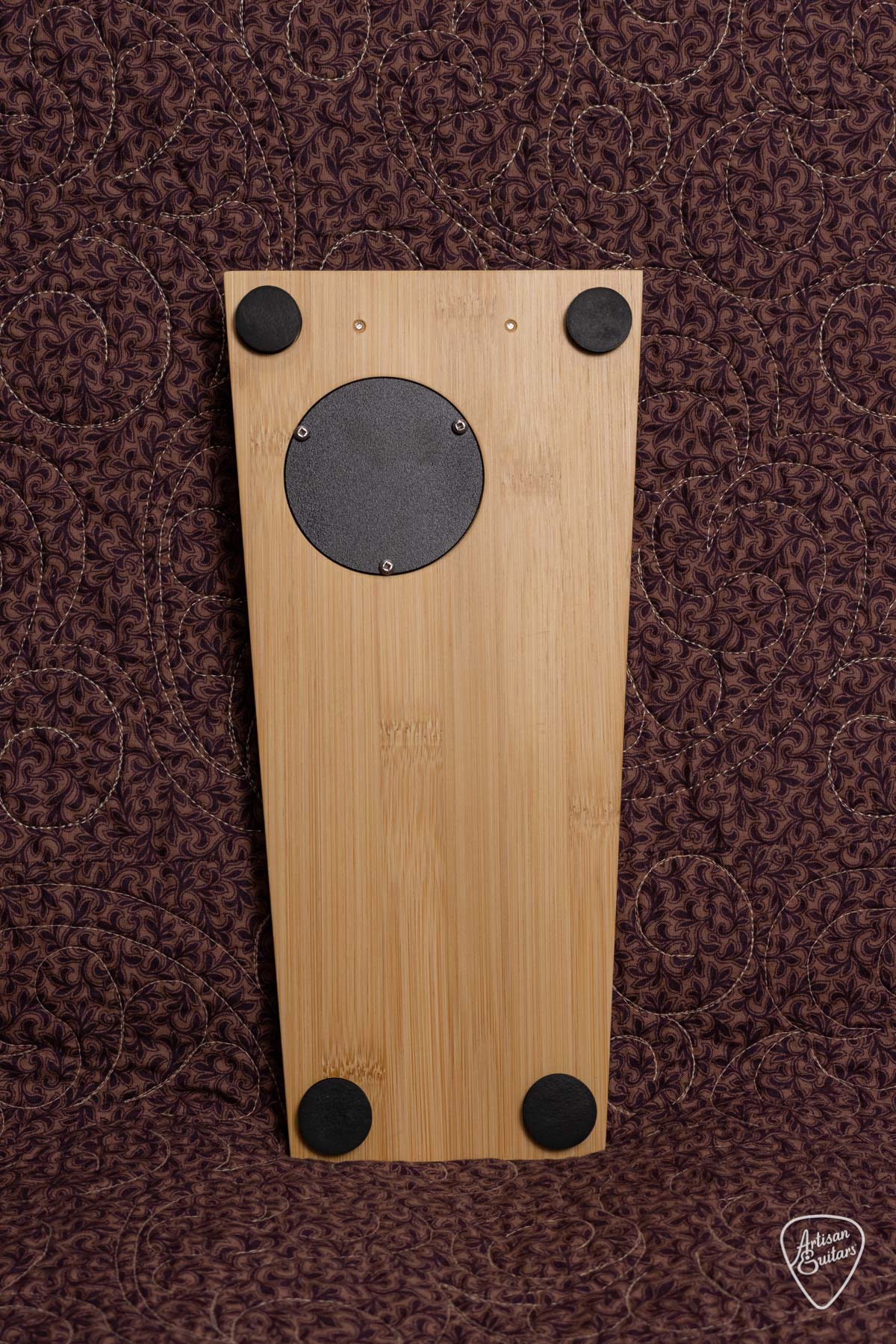 Wild Dog Silverback Stomp Box w/ Bamboo Timber & Tamborine Jingles - WD-401022